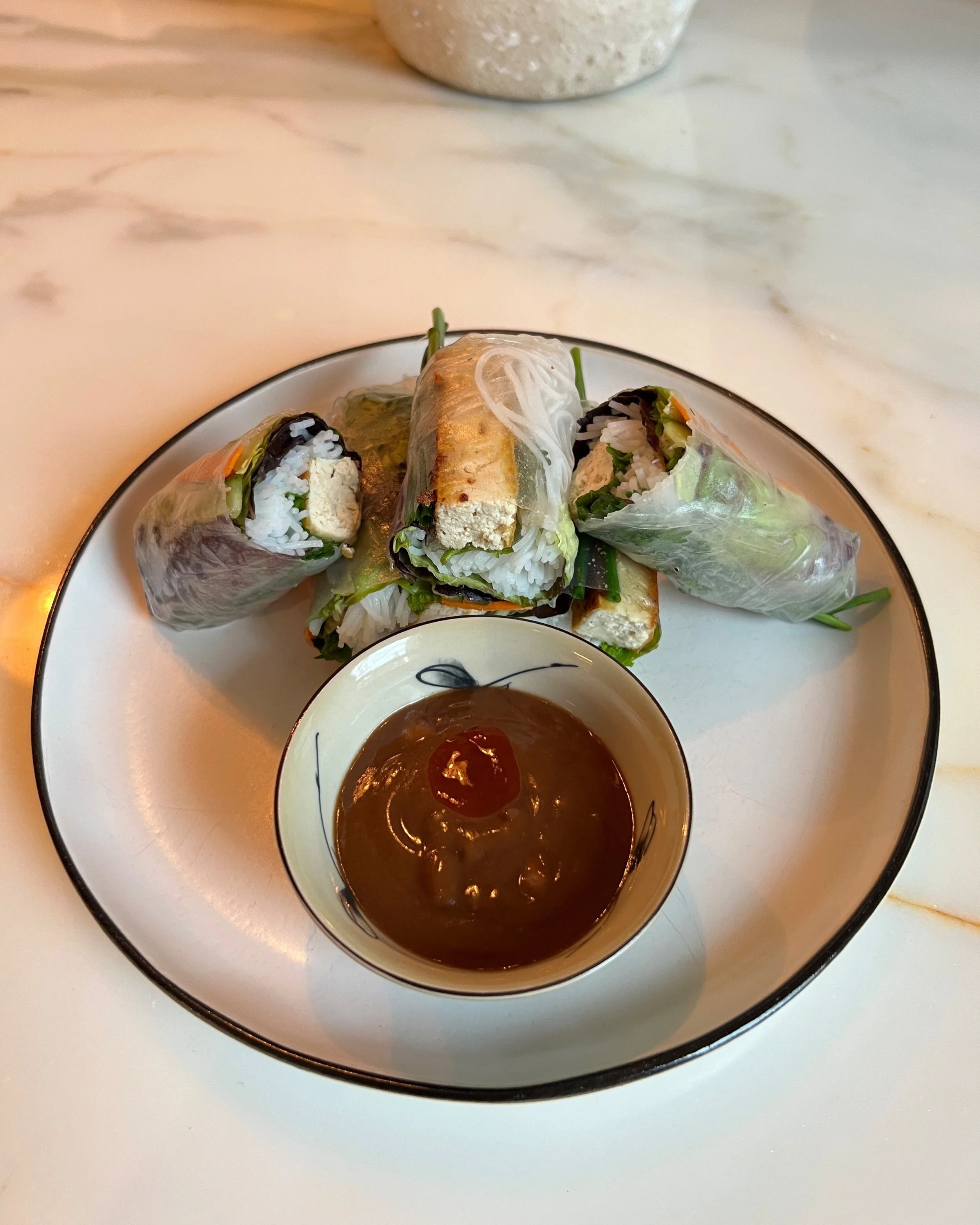 Vietnamese Tofu Spring Rolls