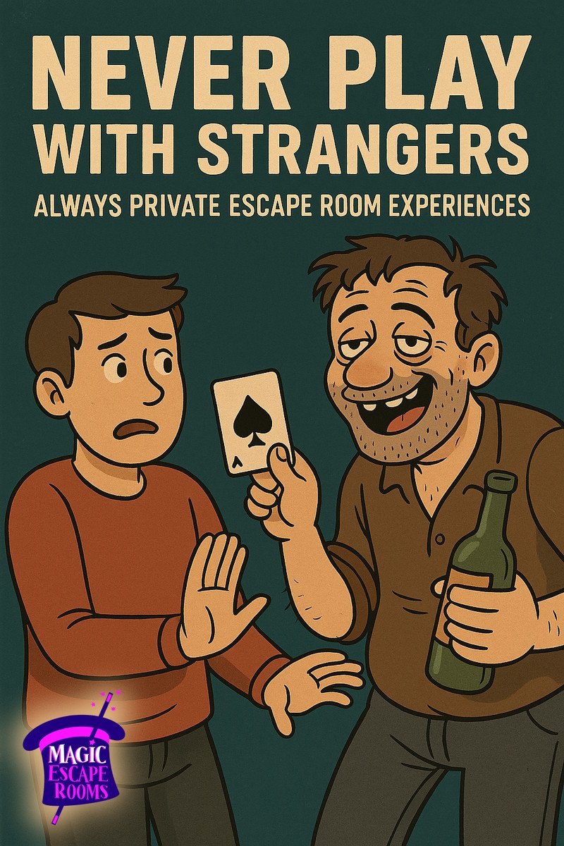 Never Play With Strangers in Our Columbus, Ohio Escape Rooms
