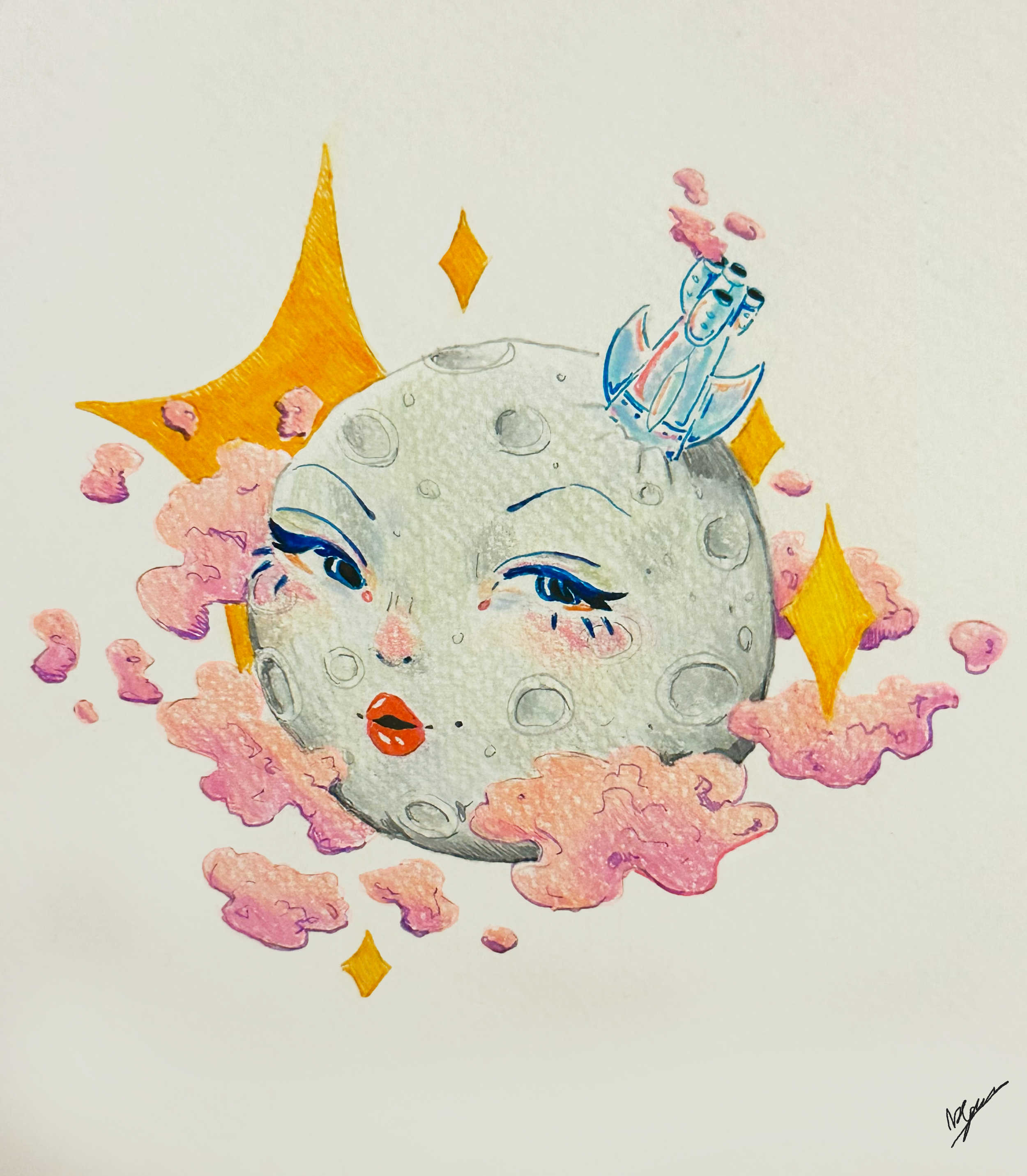 Moon Illustration