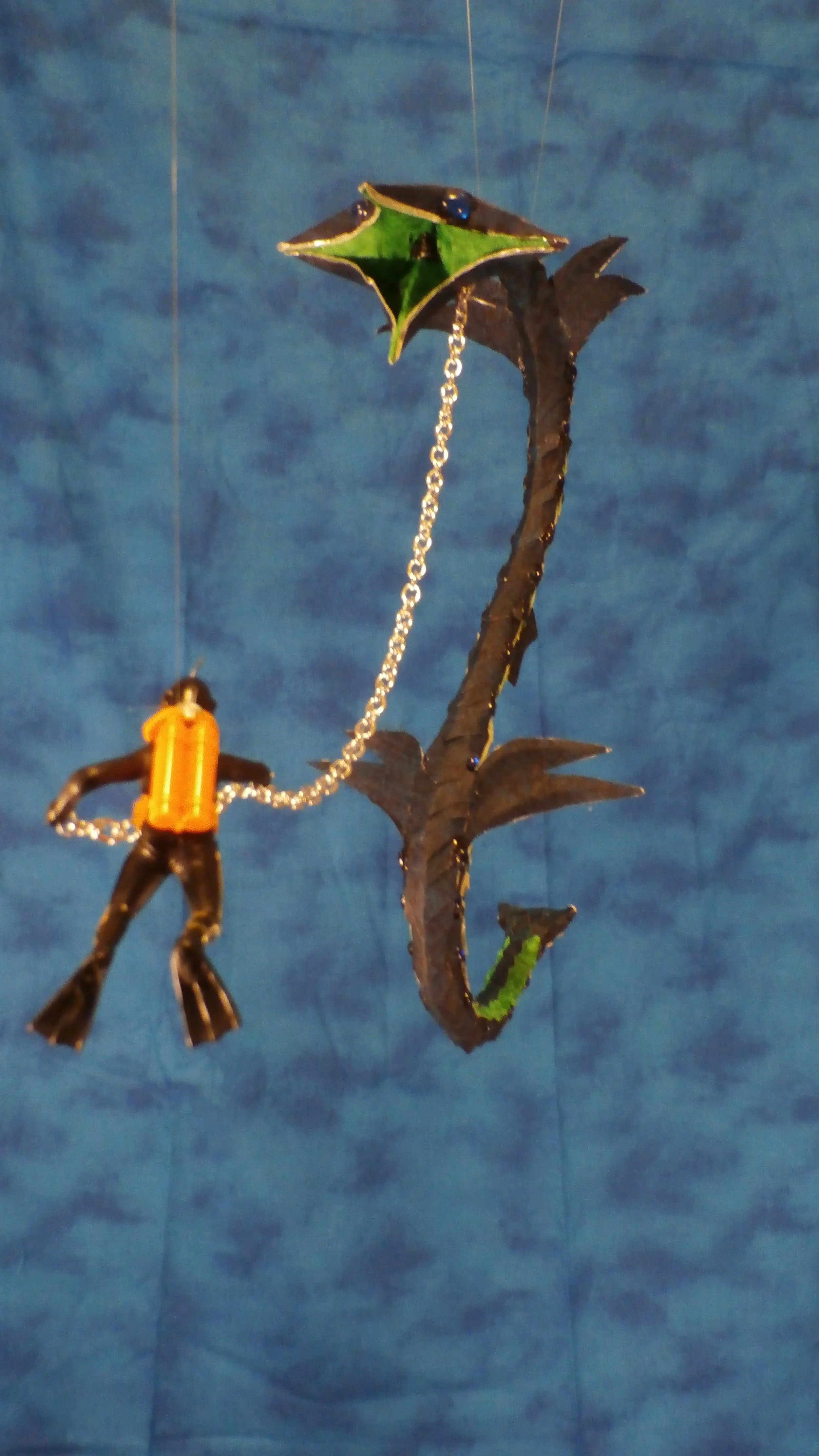 Leviathan Dragon vs Diver