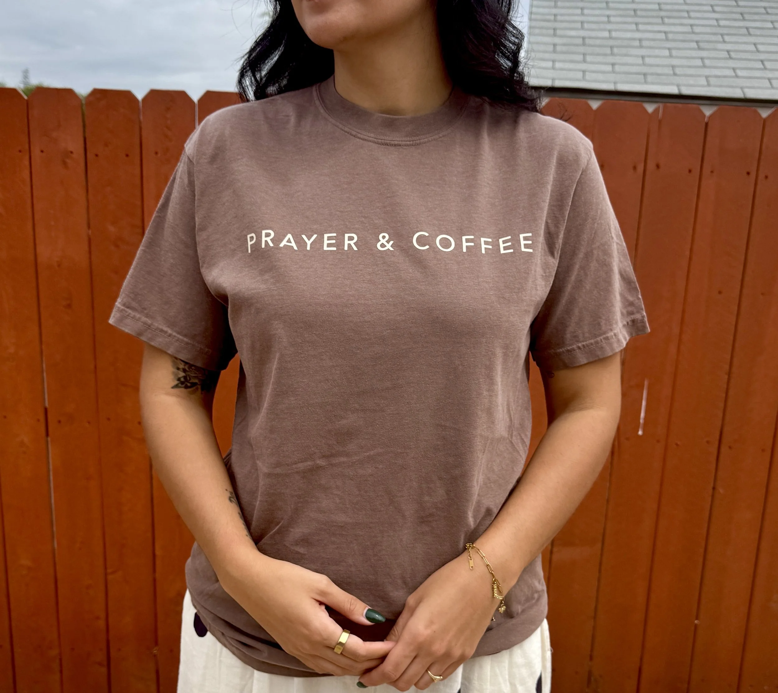 Prayer and Coffee Tee