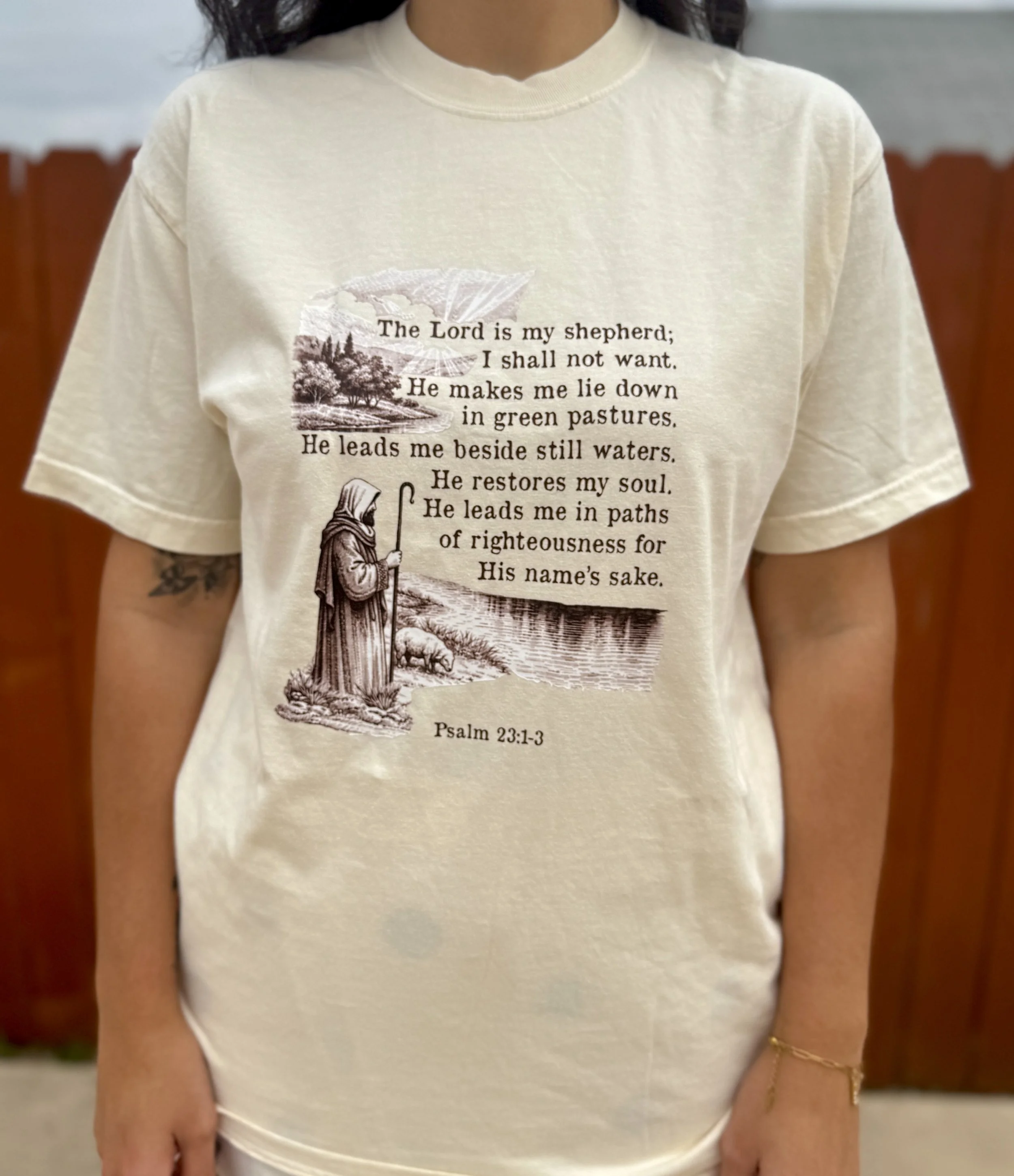 Psalm 23 “The Lord Is My Shepherd” Tee