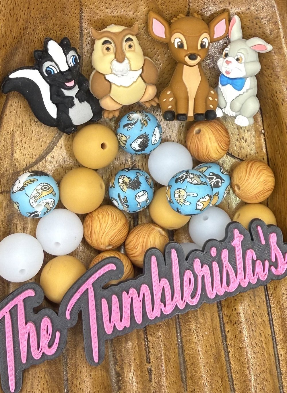 トライアルセット・サンプル bambi Exclusive Silicone Bambi and friends Bead and Focal mix — The