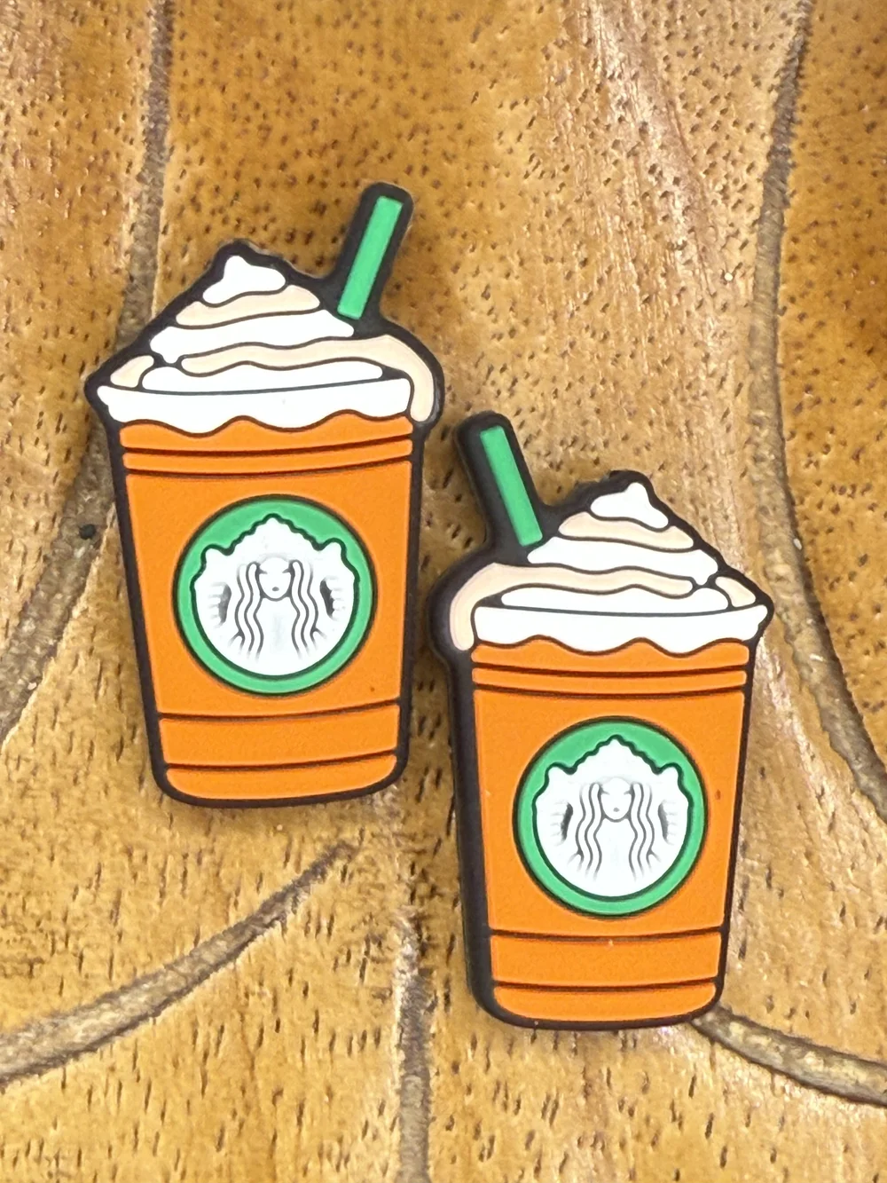 Silicone Starbucks Autumn Frappuccino focal bead (2 beads per package)   The Tumbleristas