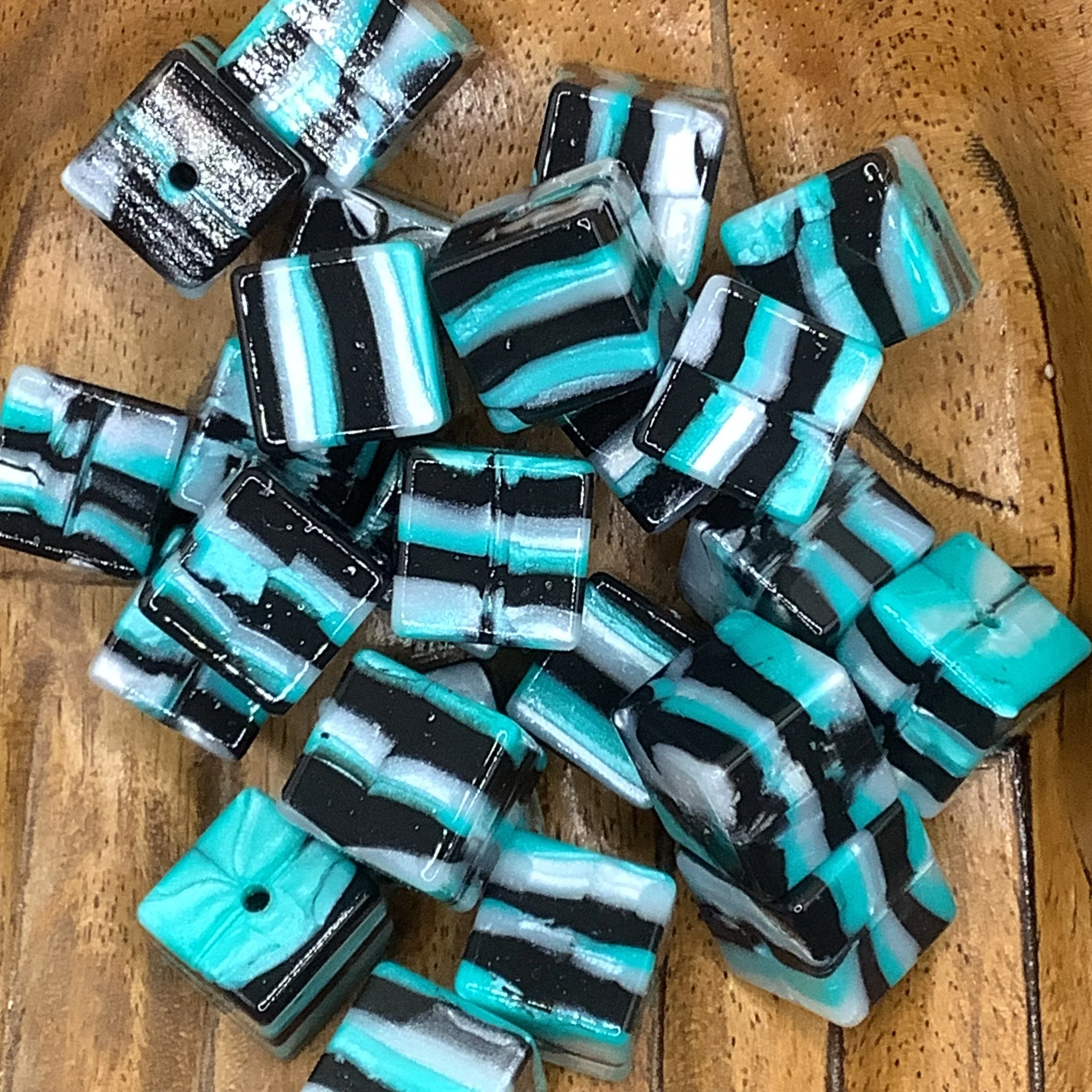 Mets Baseball Soft Pvc focal bead (2 per pack) — The Tumbleristas