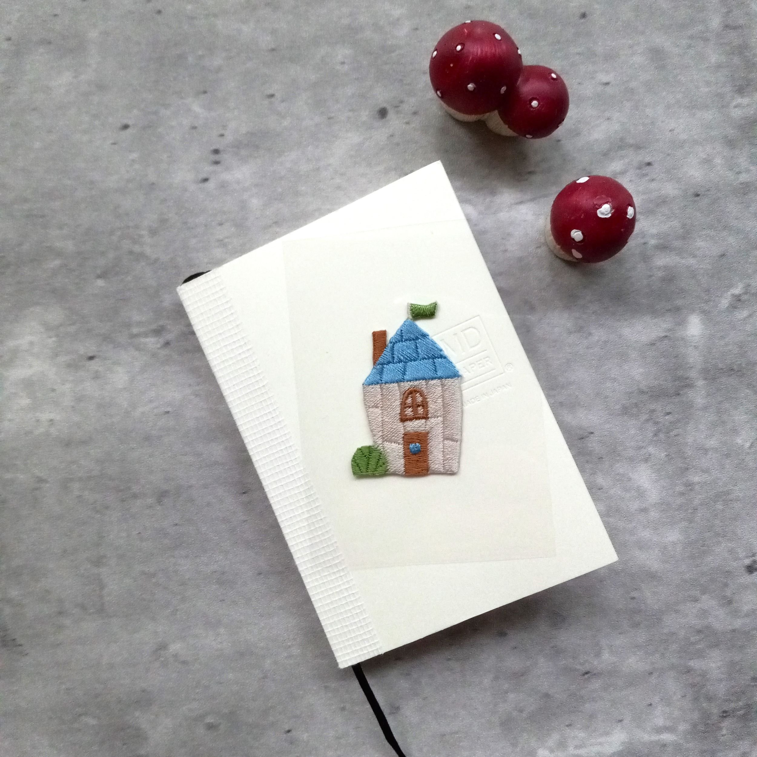 Hara Wool Appliques - Hirvi - House in the Forest || The Stationery Pocket