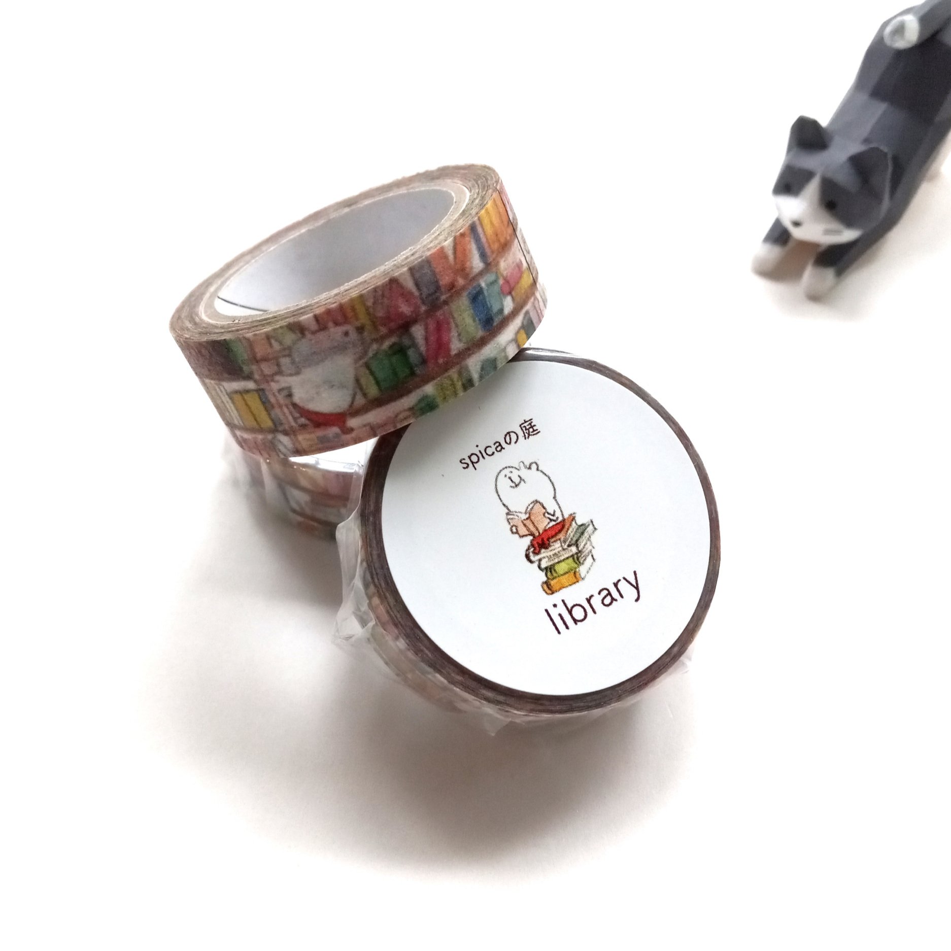 Spica Garden Washi Tape Muu-chan Library || The Stationery Pocket