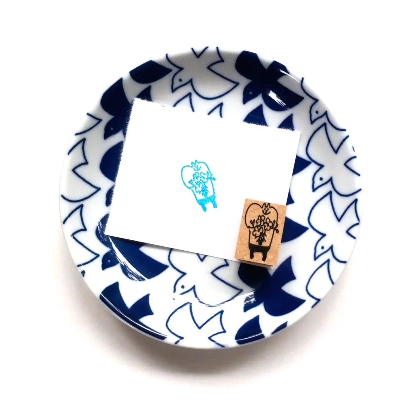 Spica Garden - Rubber Stamp - Muu-chan Bouquet of Flowers
