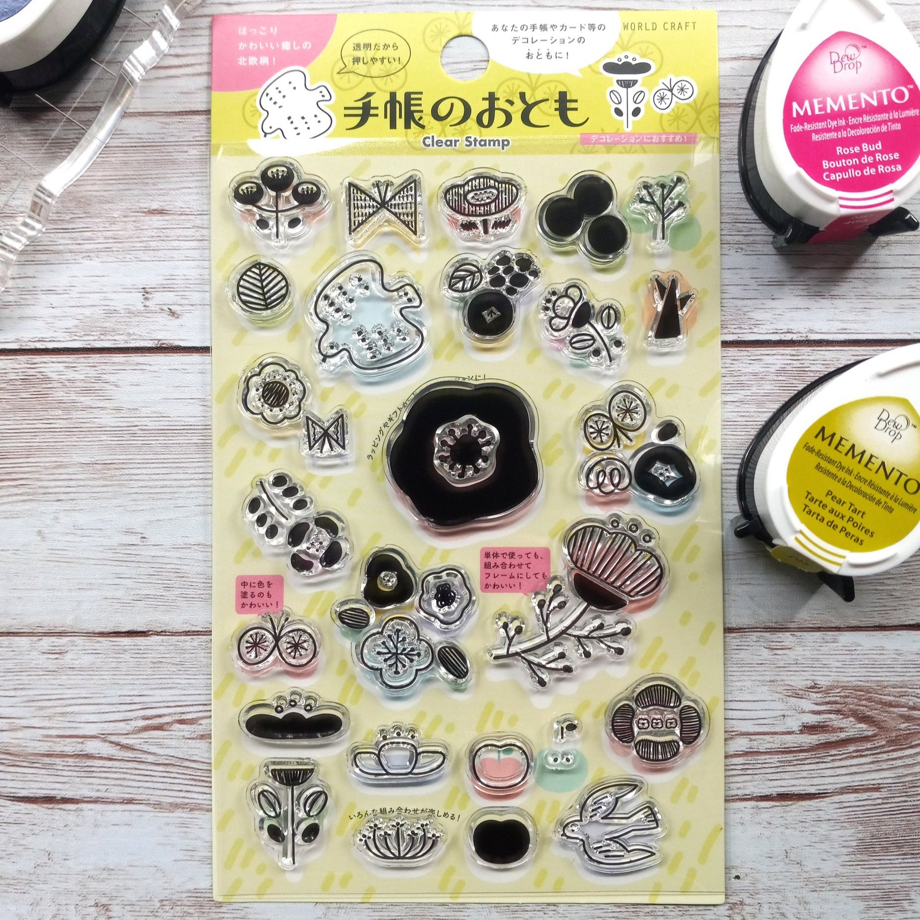 World Craft Clear Stamps Scandinavian || The Stationery Pocket