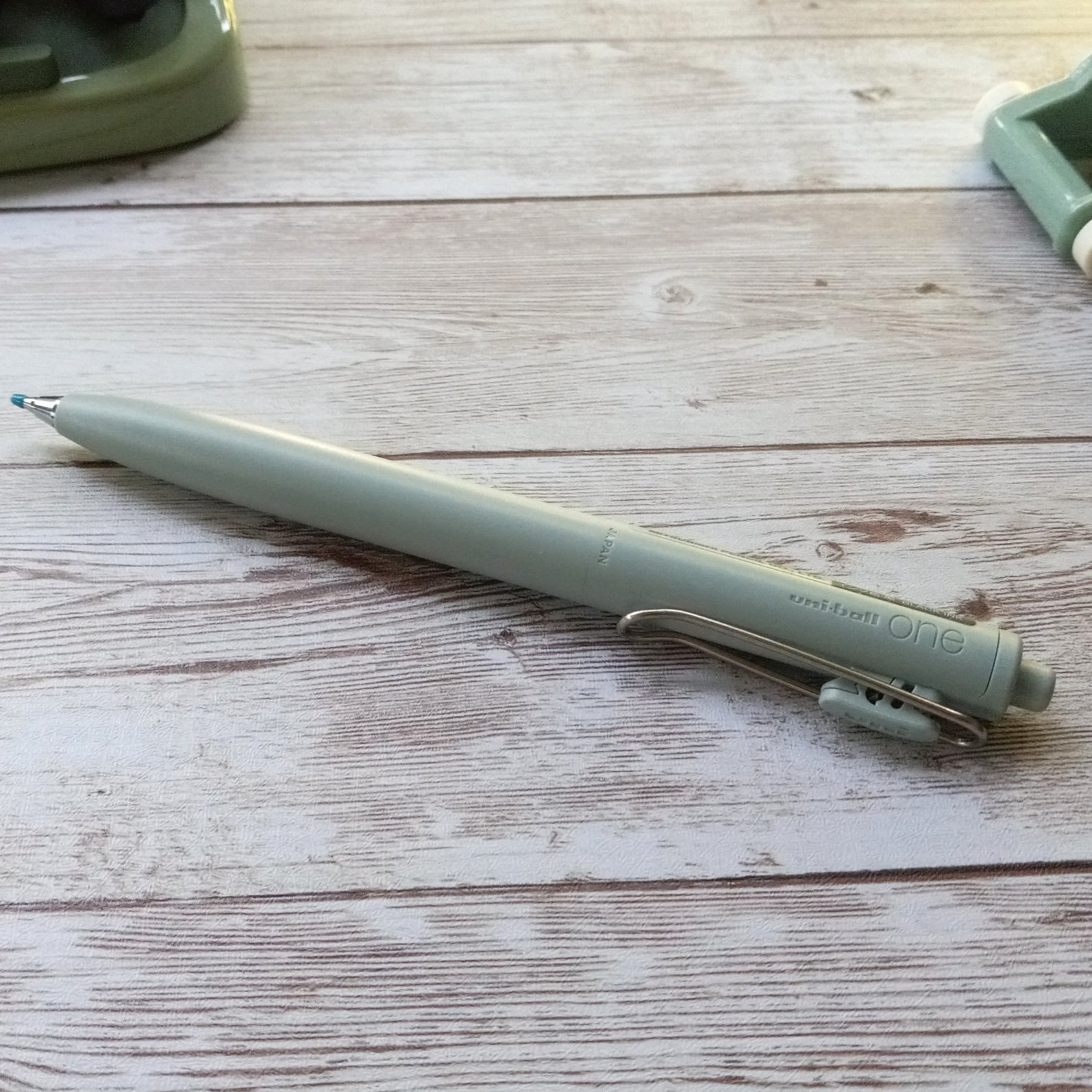 Uni-Ball One F 0.5mm Green | The Stationery Pocket
