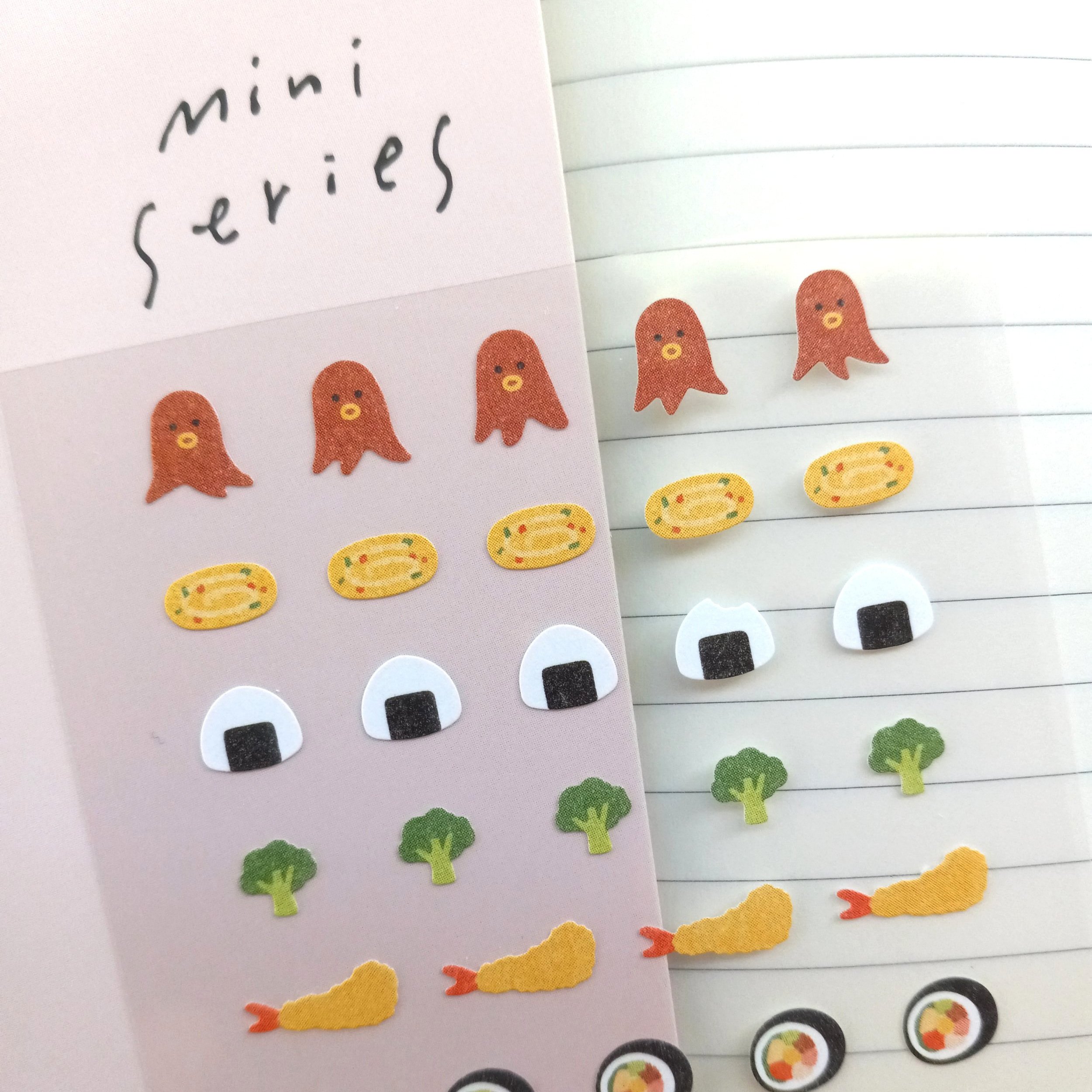 Suatelier Mini Series Stickers No. 120 Food.05 || The Stationery Pocket