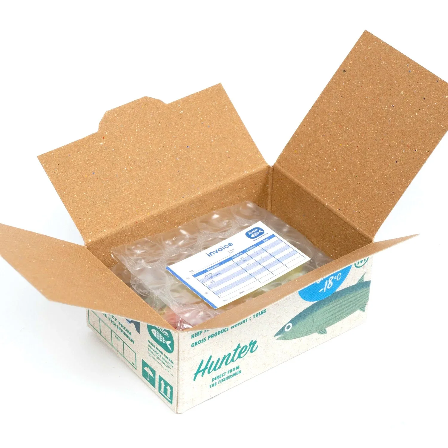 Greeting Life Inc. Hako Flake Stickers - Seafood || The Stationery Pocket