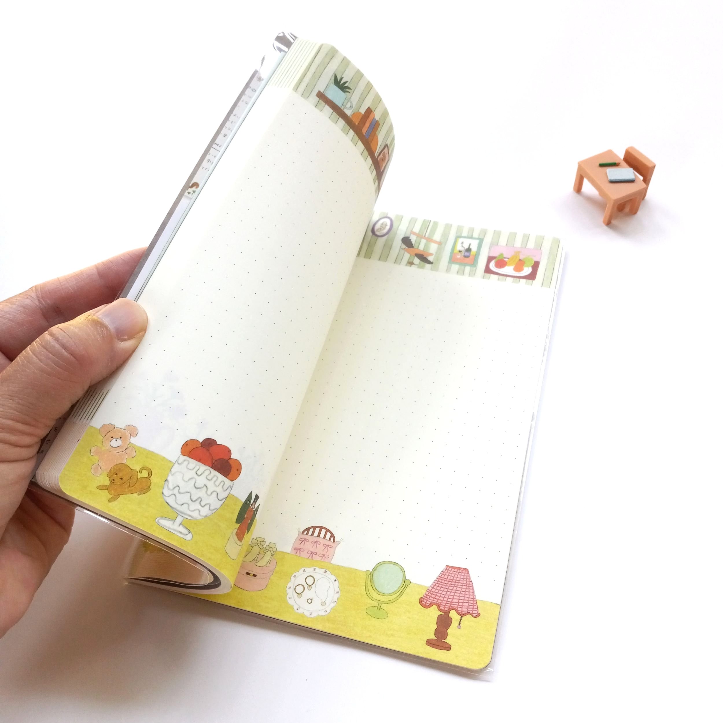 Midori Yuru Log Notebook B6 - My Life || The Stationery Pocket