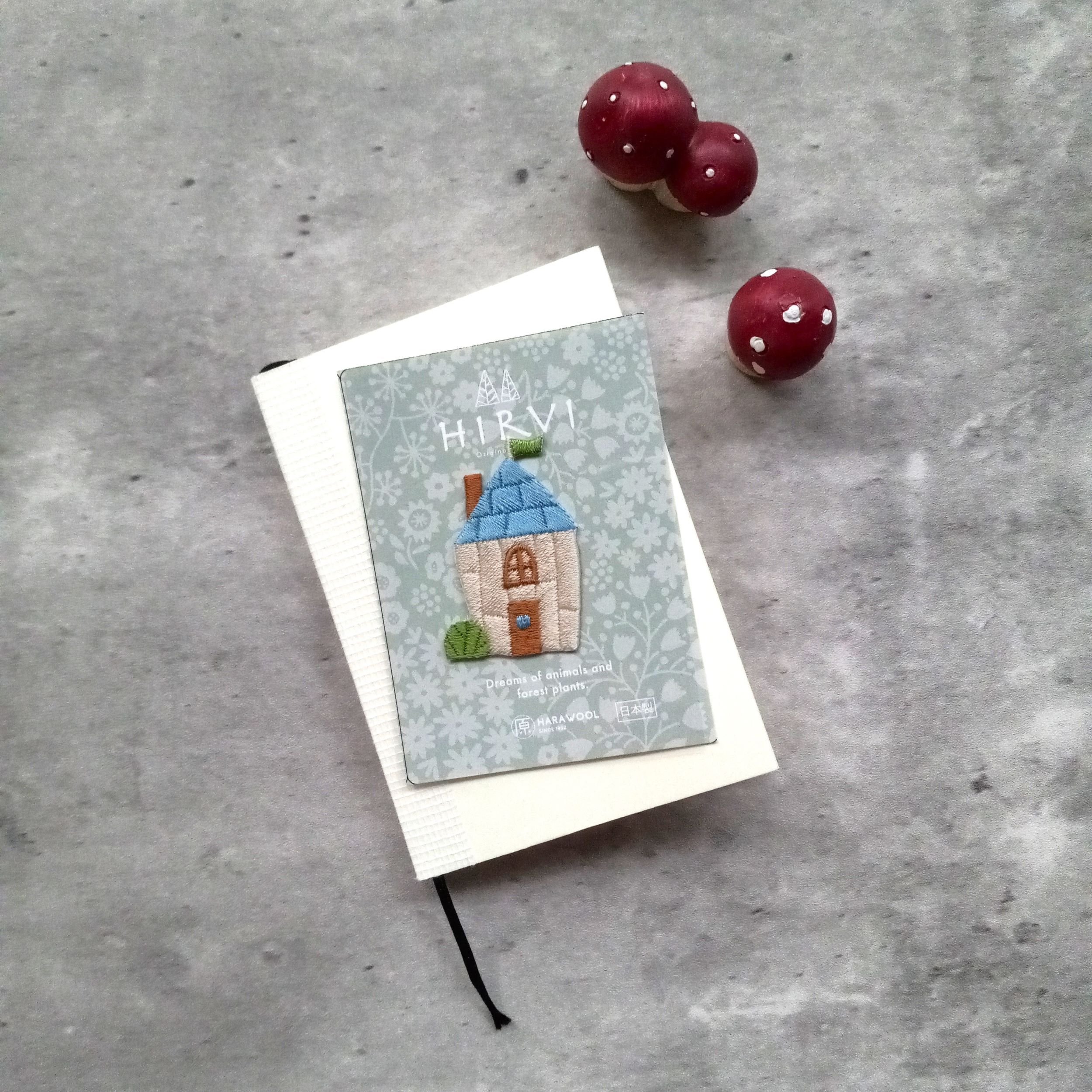 Hara Wool Appliques - Hirvi - House in the Forest || The Stationery Pocket