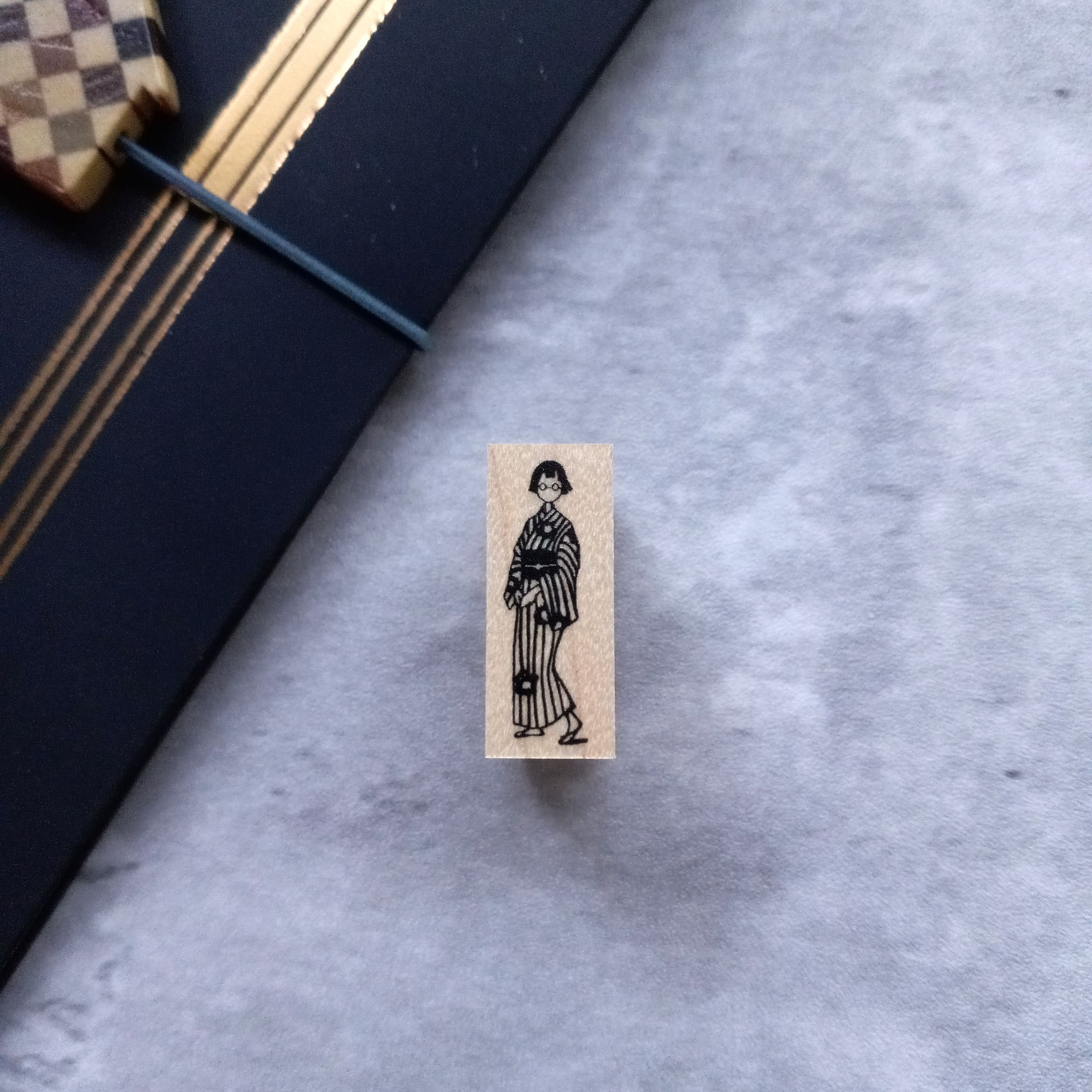 MA7Stamp Rubber Stamp - Yukata na Fumiko || The Stationery Pocket