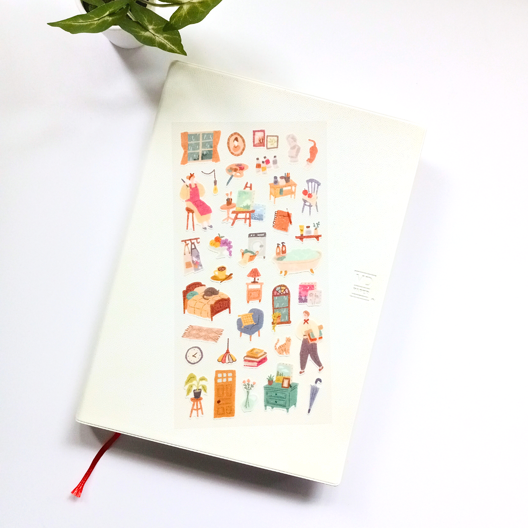 Mind Wave :: Stickers :: My Home - Art Time