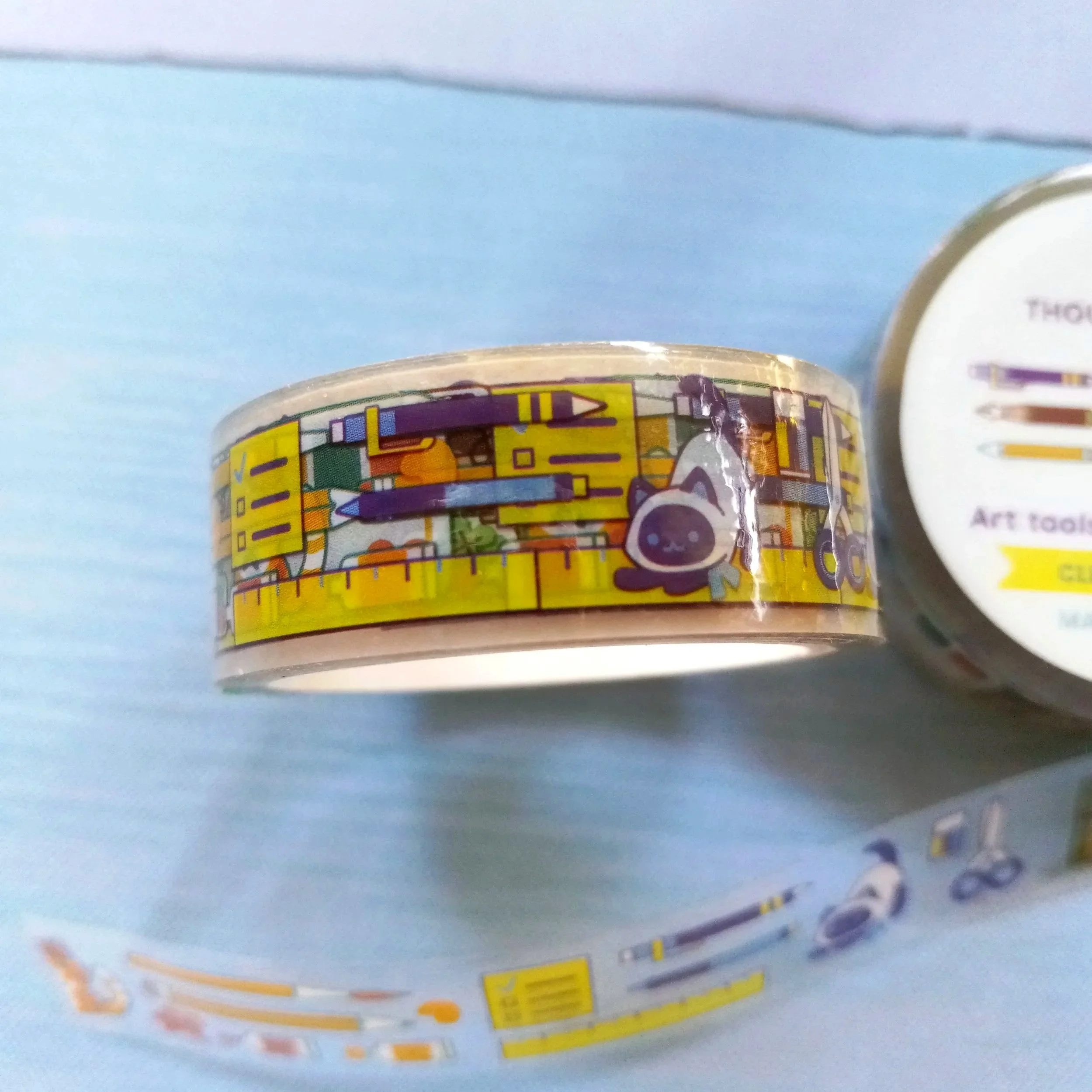 ThousandSkies_ArtToolsPensCats_ClearTape_2.jpg