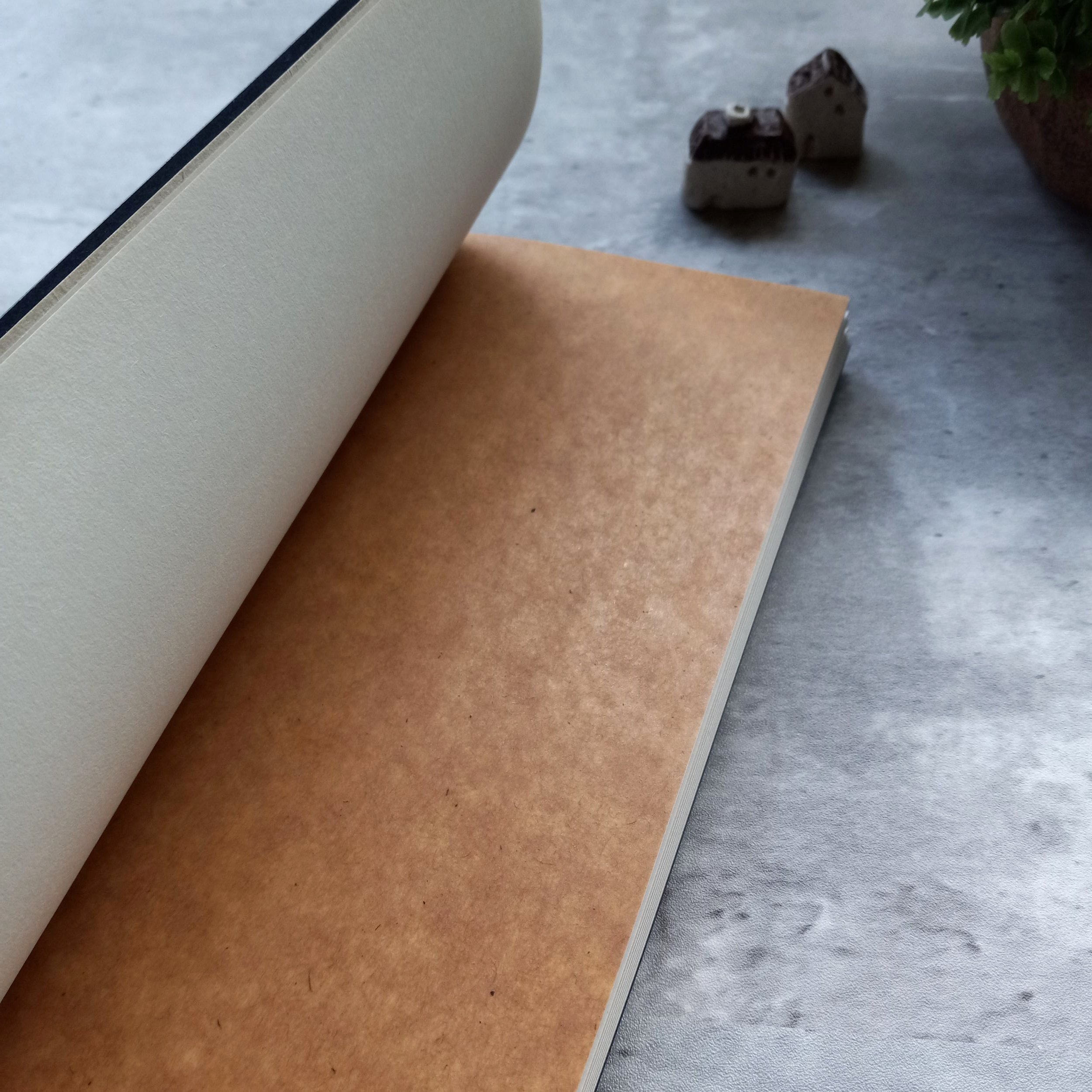 OEDA Letterpress 5 Paper Notebook - Dark Blue || The Stationery Pocket