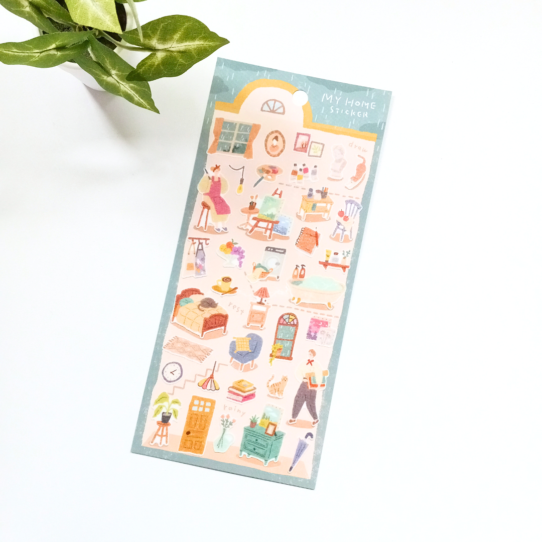 Mind Wave Stickers - My Home - Art Time || The Stationery Pocket