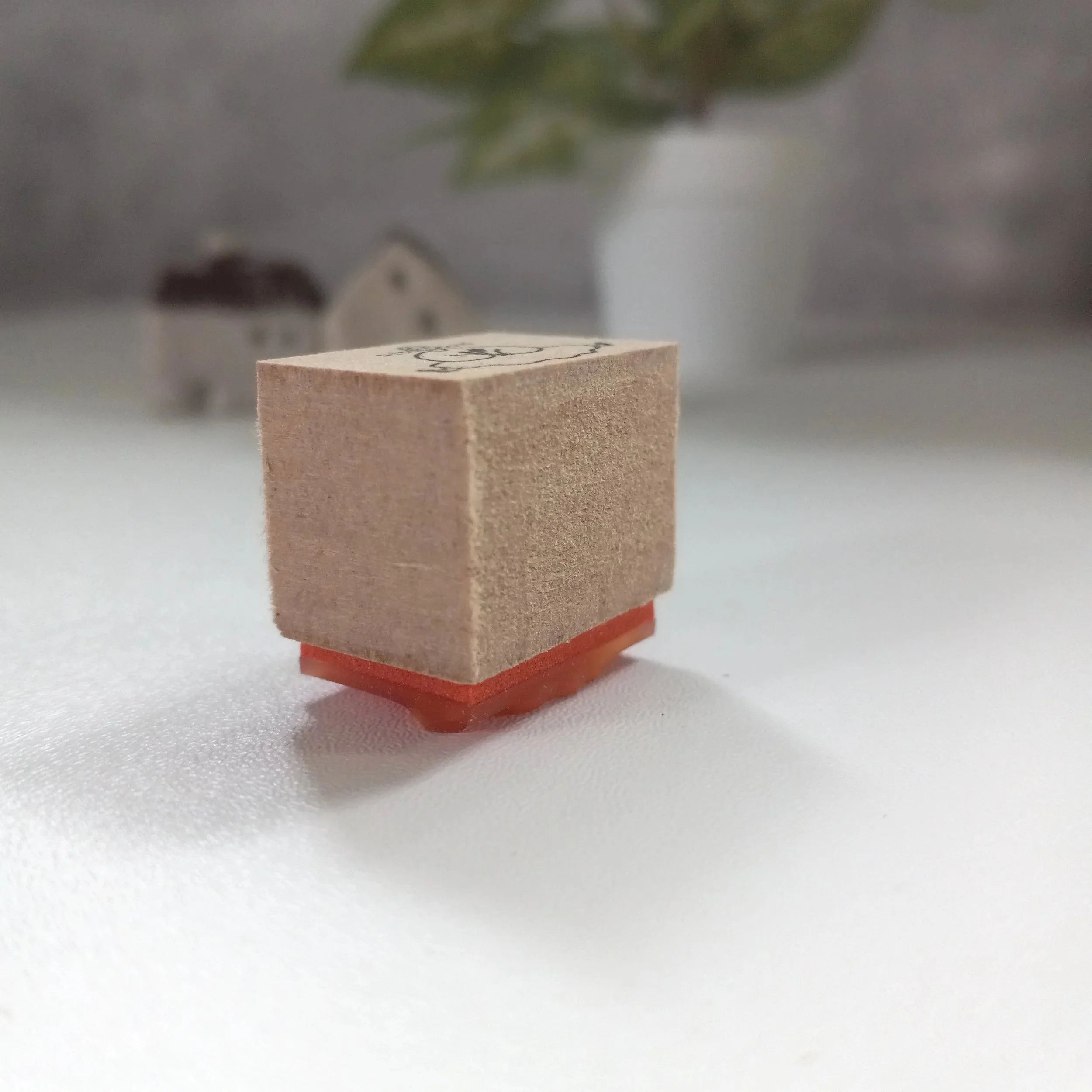 Stamp Marche Rubber Stamps - Mini Stamp - Marle-chan Holding Tulip || The Stationery Pocket
