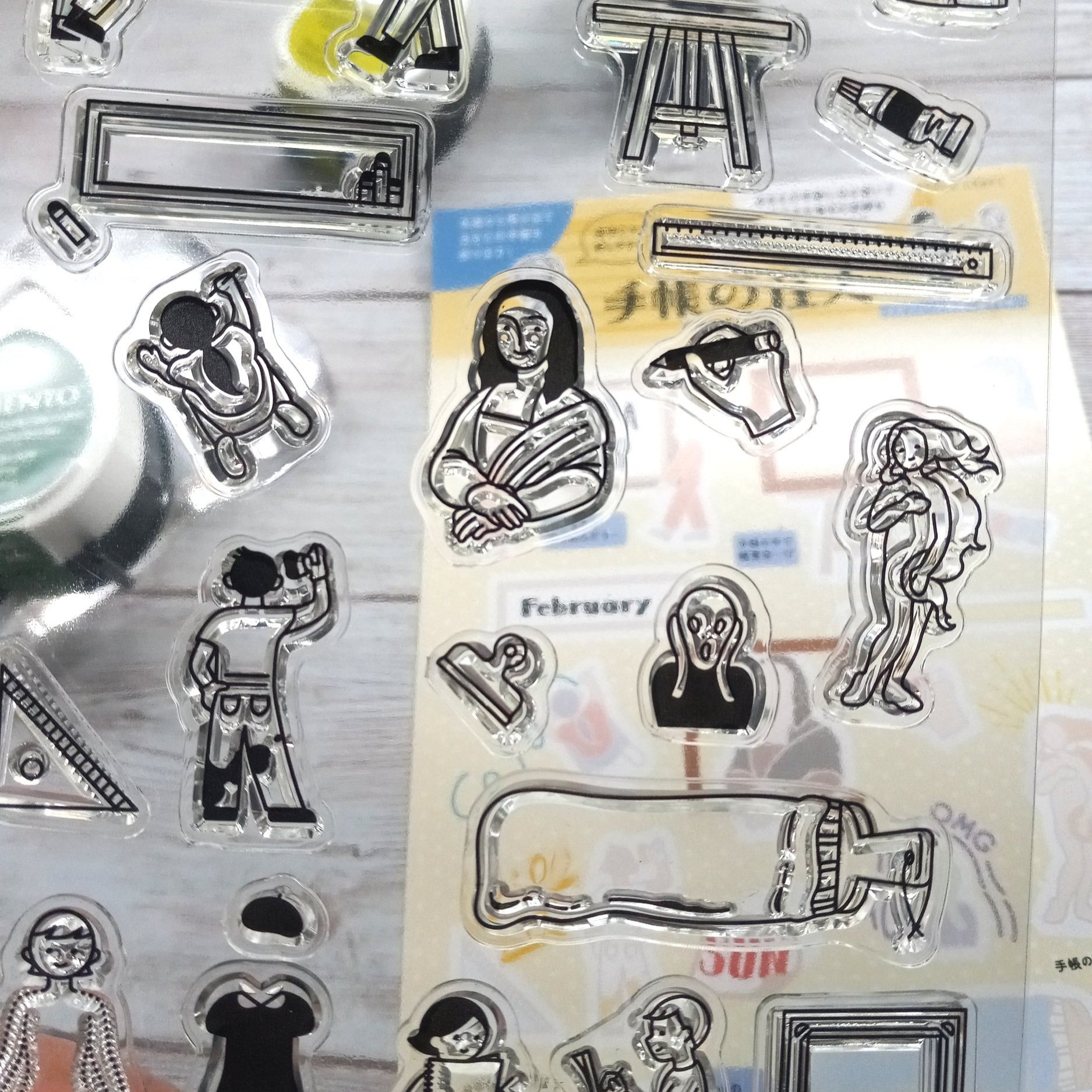 World Craft Clear Stamps Art Classes || The Stationery Pocket