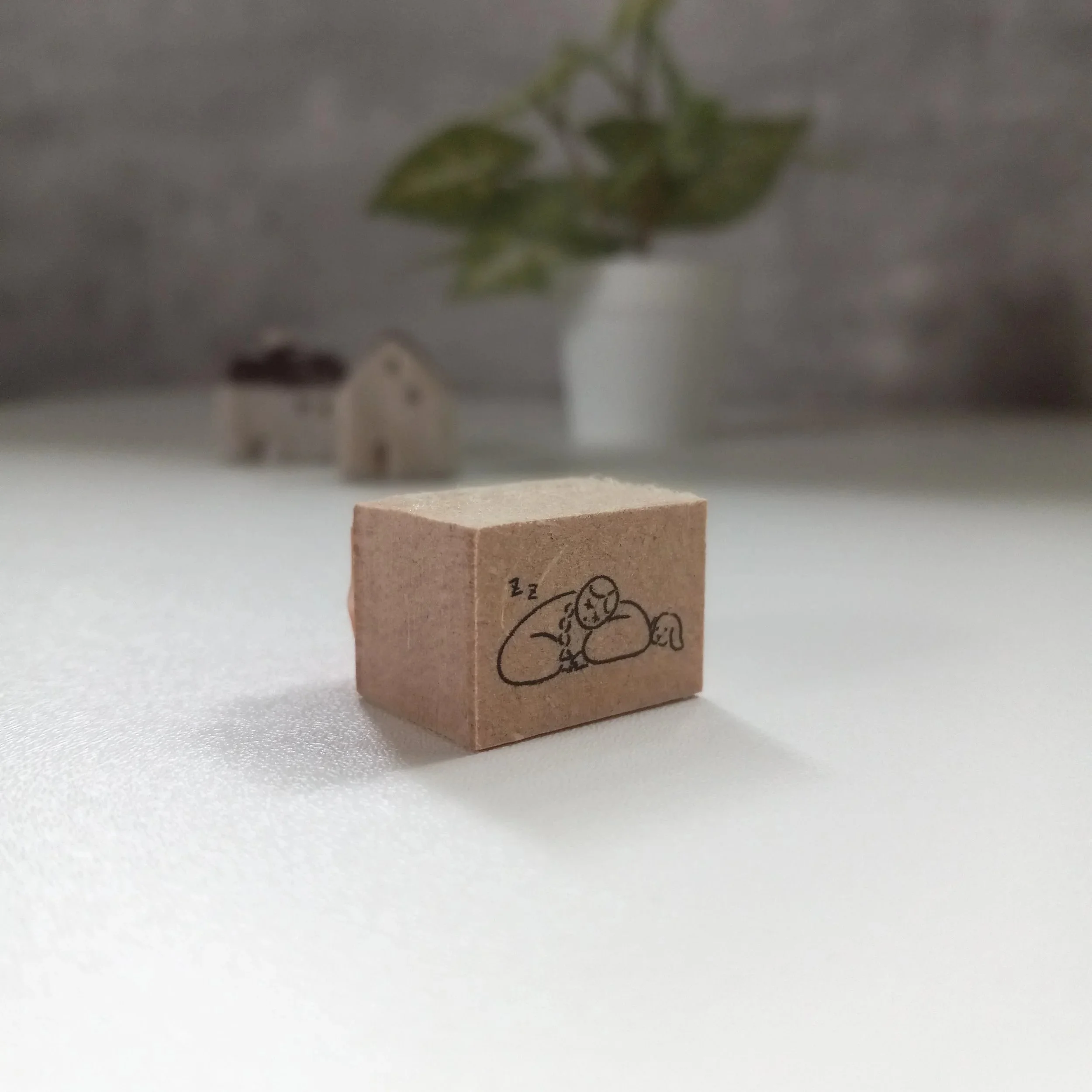 Stamp Marche Rubber Stamps - Mini Stamp - Marle-chan Asleep || The Stationery Pocket