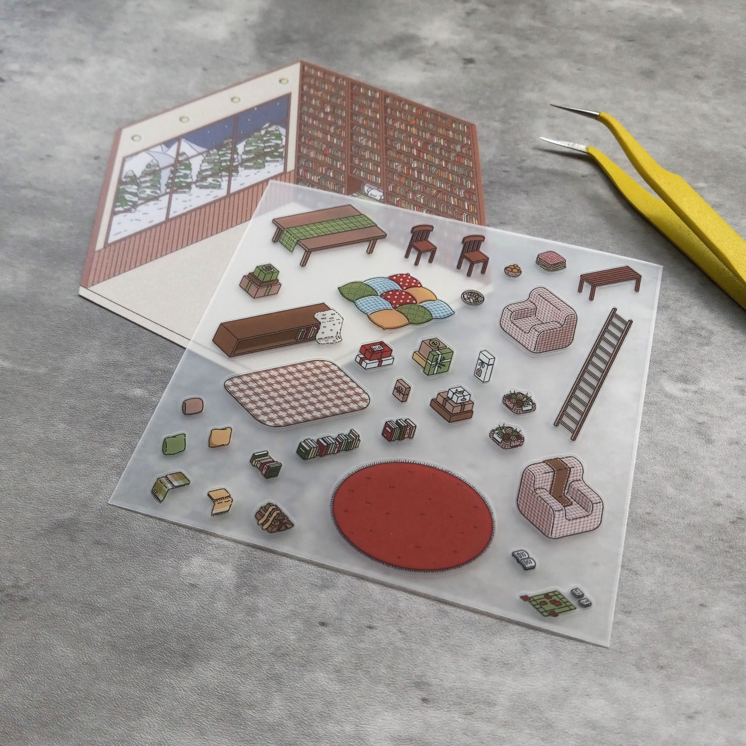 GoodVibeSummer Momo Stickers - Home Party Deco Kit || The Stationery Pocket