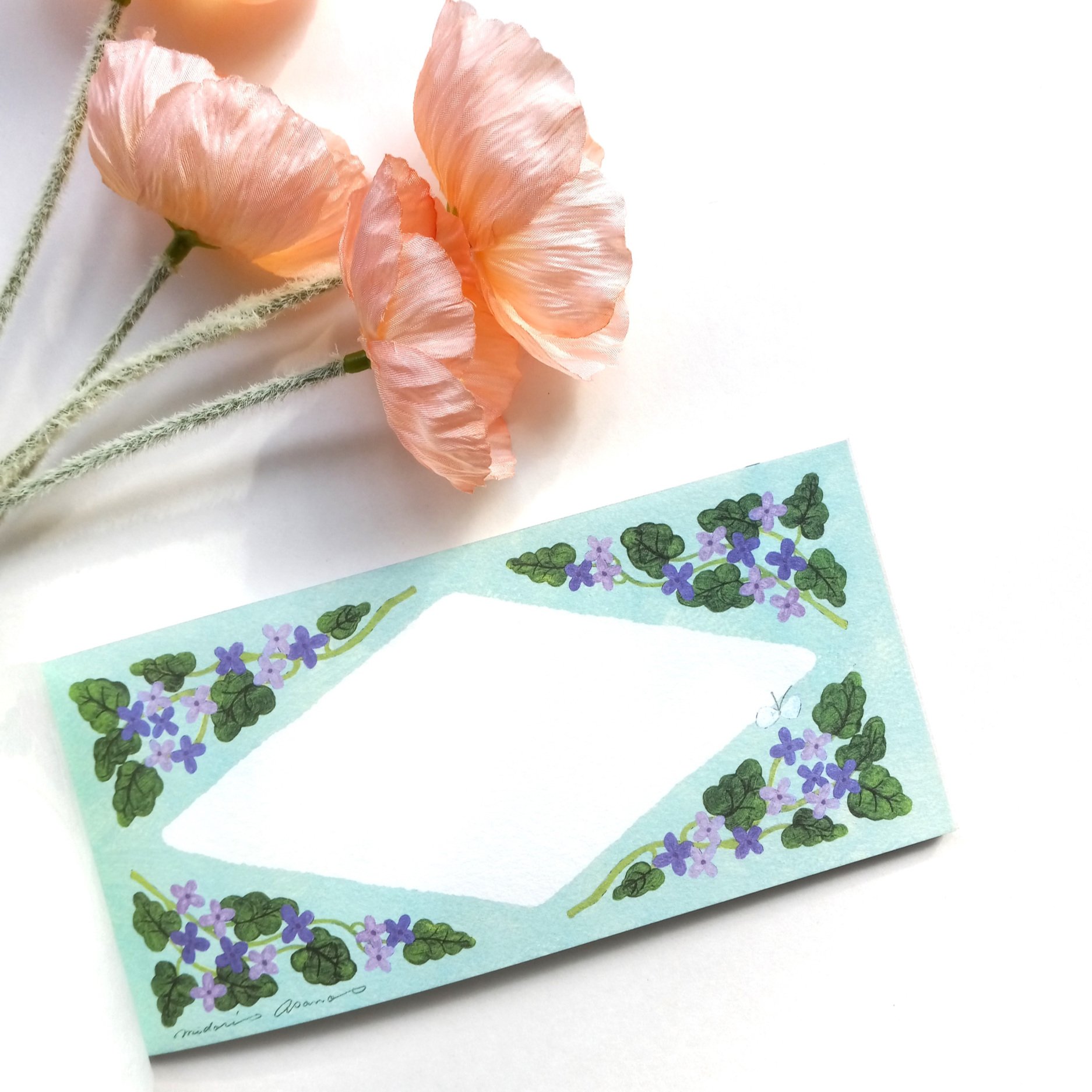 Cozyca x Midori Asano Botanical Season Notepad || The Stationery Pocket