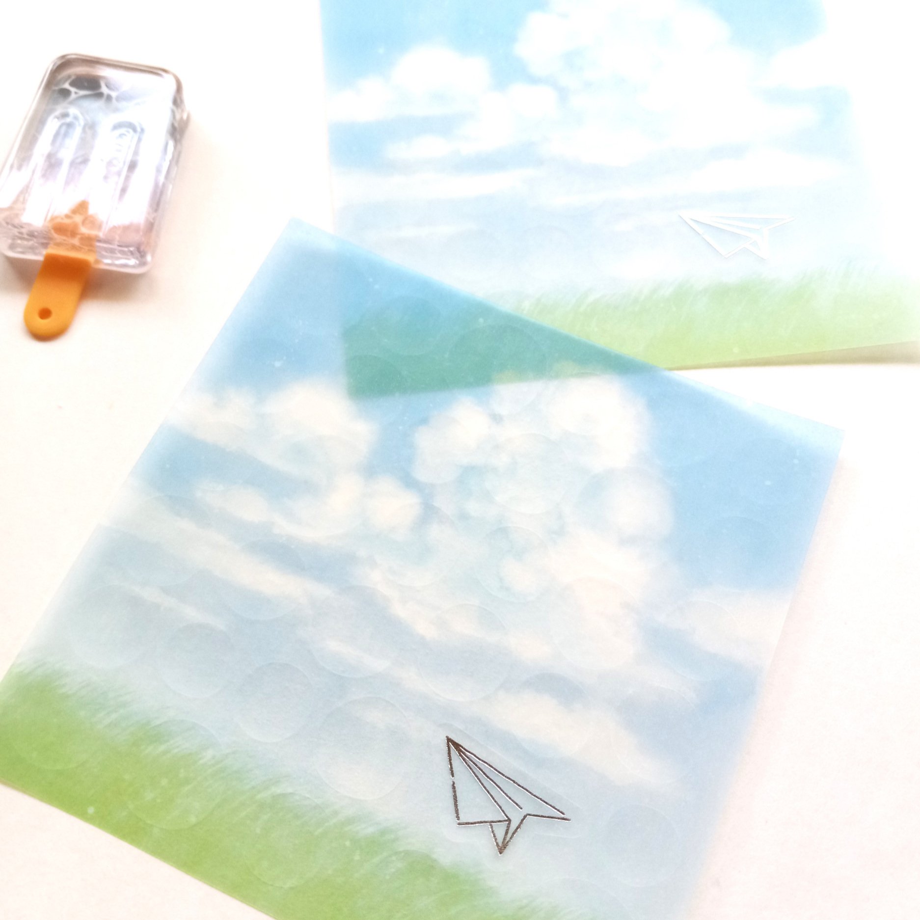 Ryu-Ryu Stickers Sky Series - Morning Breeze || The Stationery Pocket