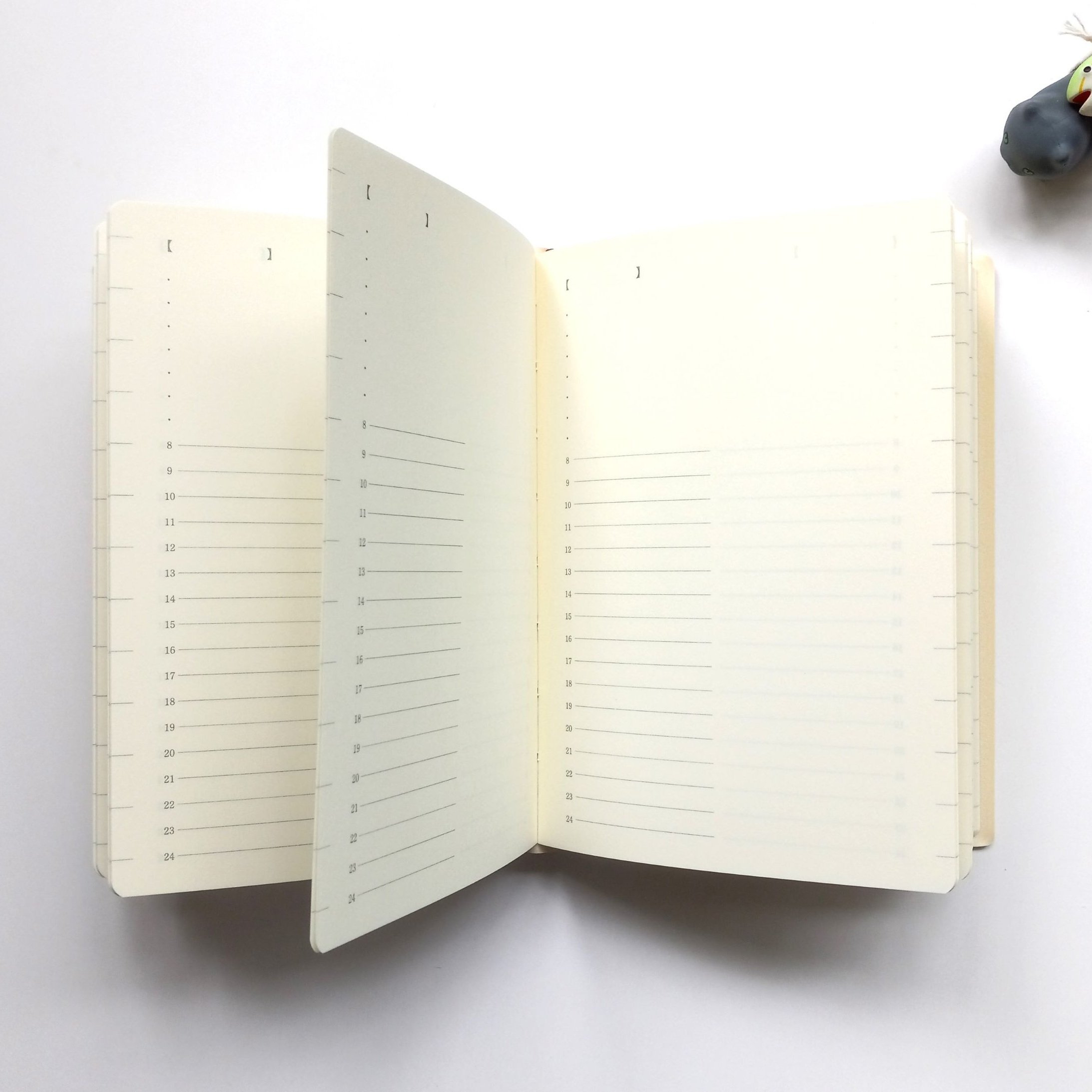 Midori 1 Day 1 Page Notebook Diary 2025 - A6 || The Stationery Pocket
