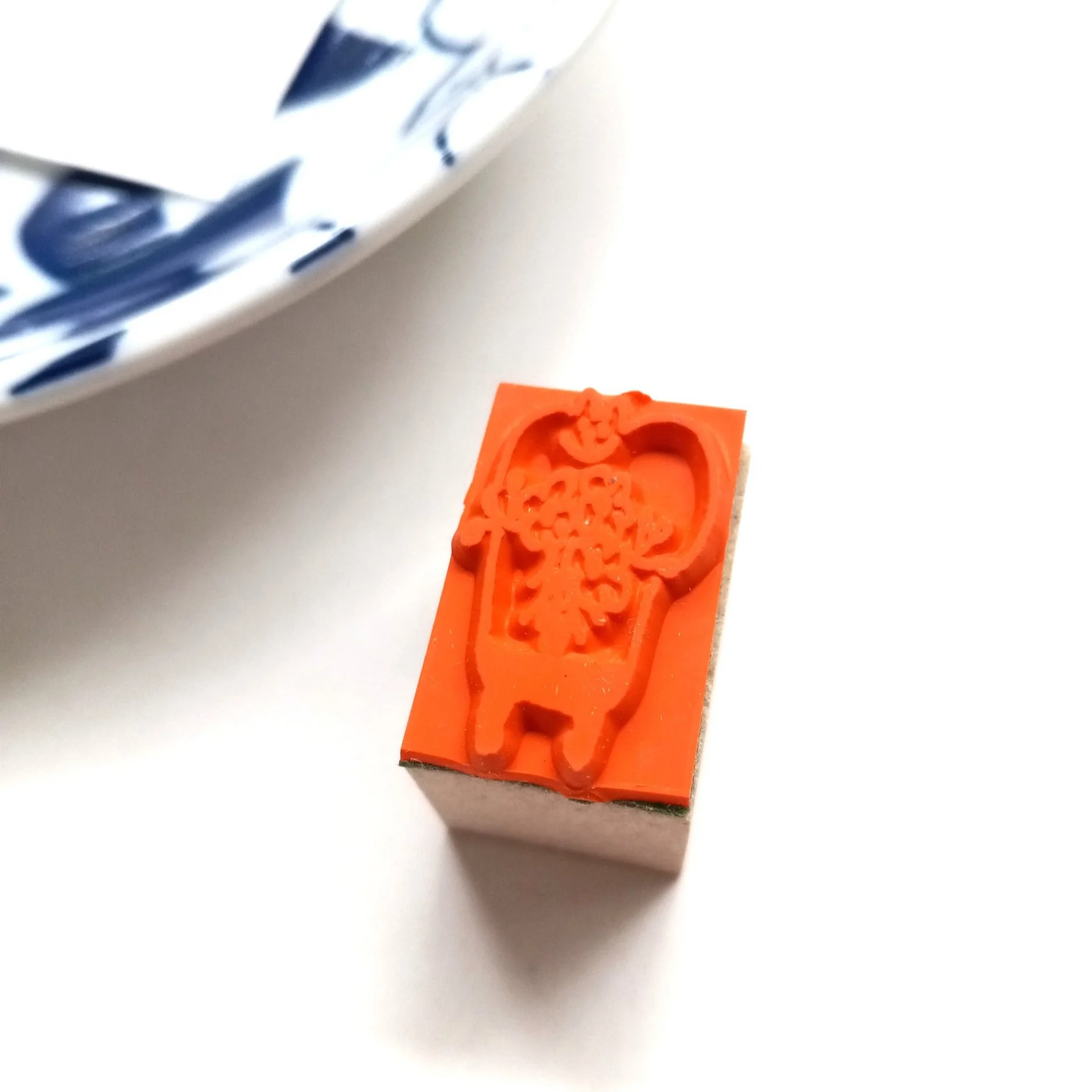 Spica Garden Rubber Stamp Muu-chan Bouquet of Flowers || The Stationery Pocket