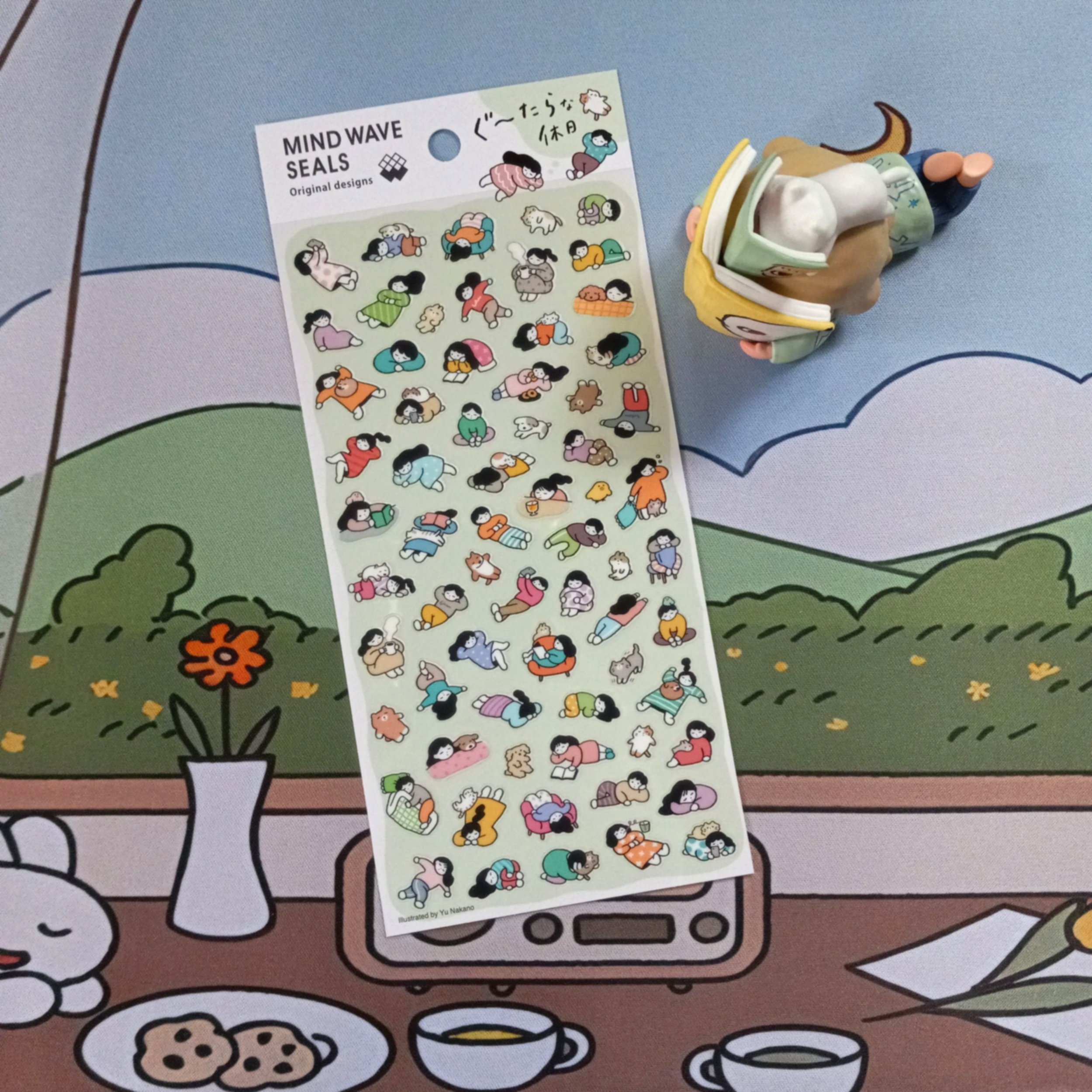 Mind Wave - Stickers - Gutarana (Lazy) Holiday