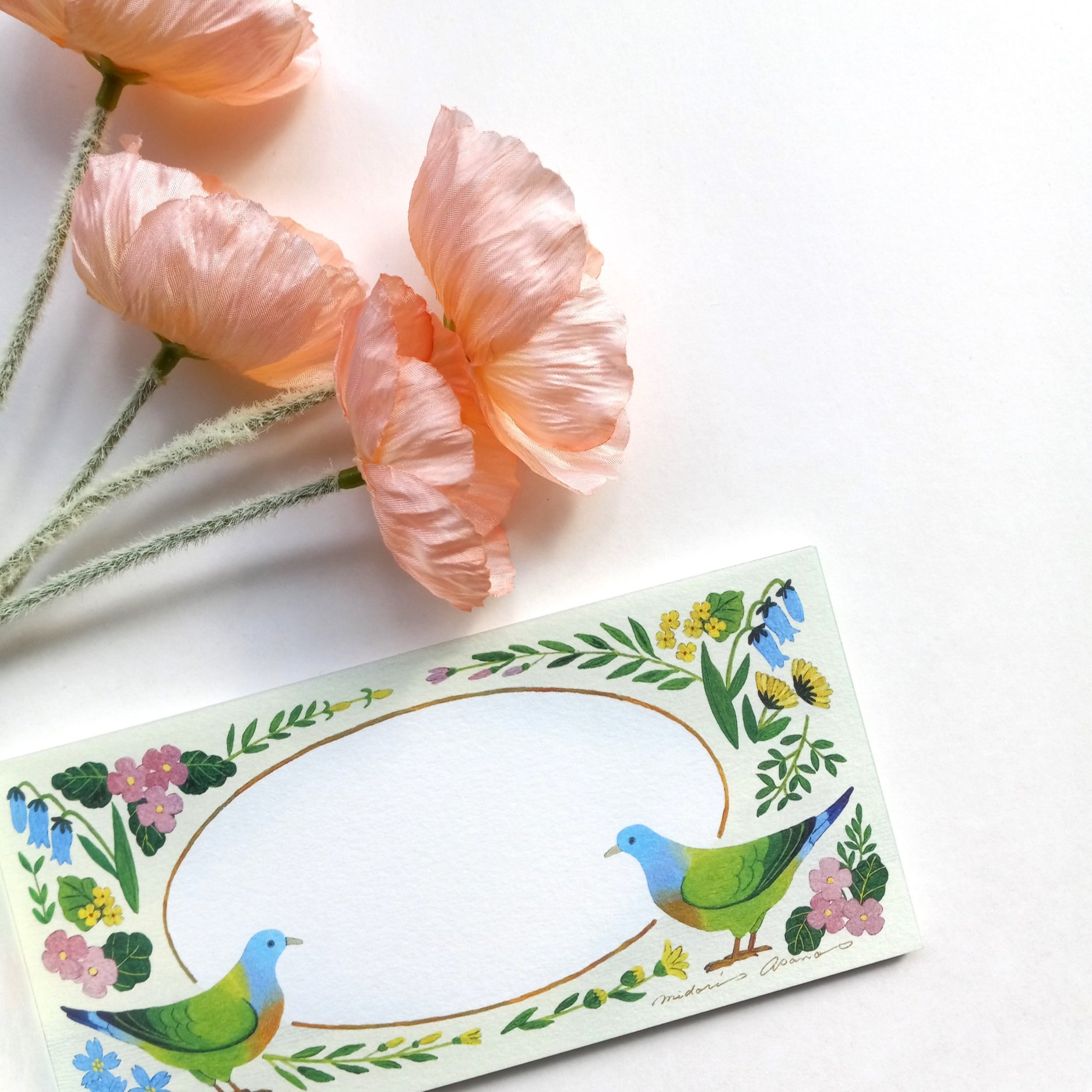 Cozyca x Midori Asano Botanical Season Notepad || The Stationery Pocket