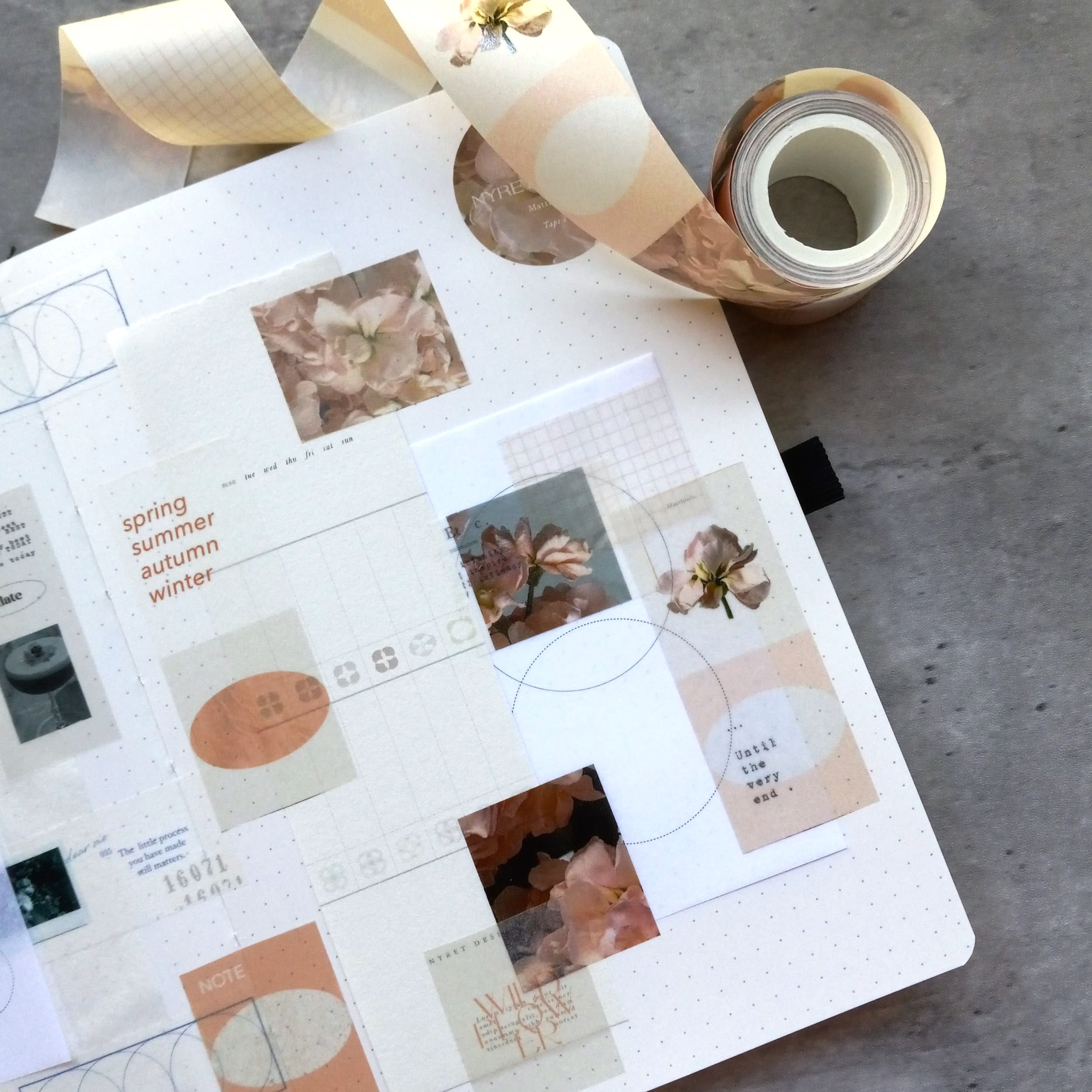 Nyret Design Washi Tape C - Matthiola || The Stationery Pocket