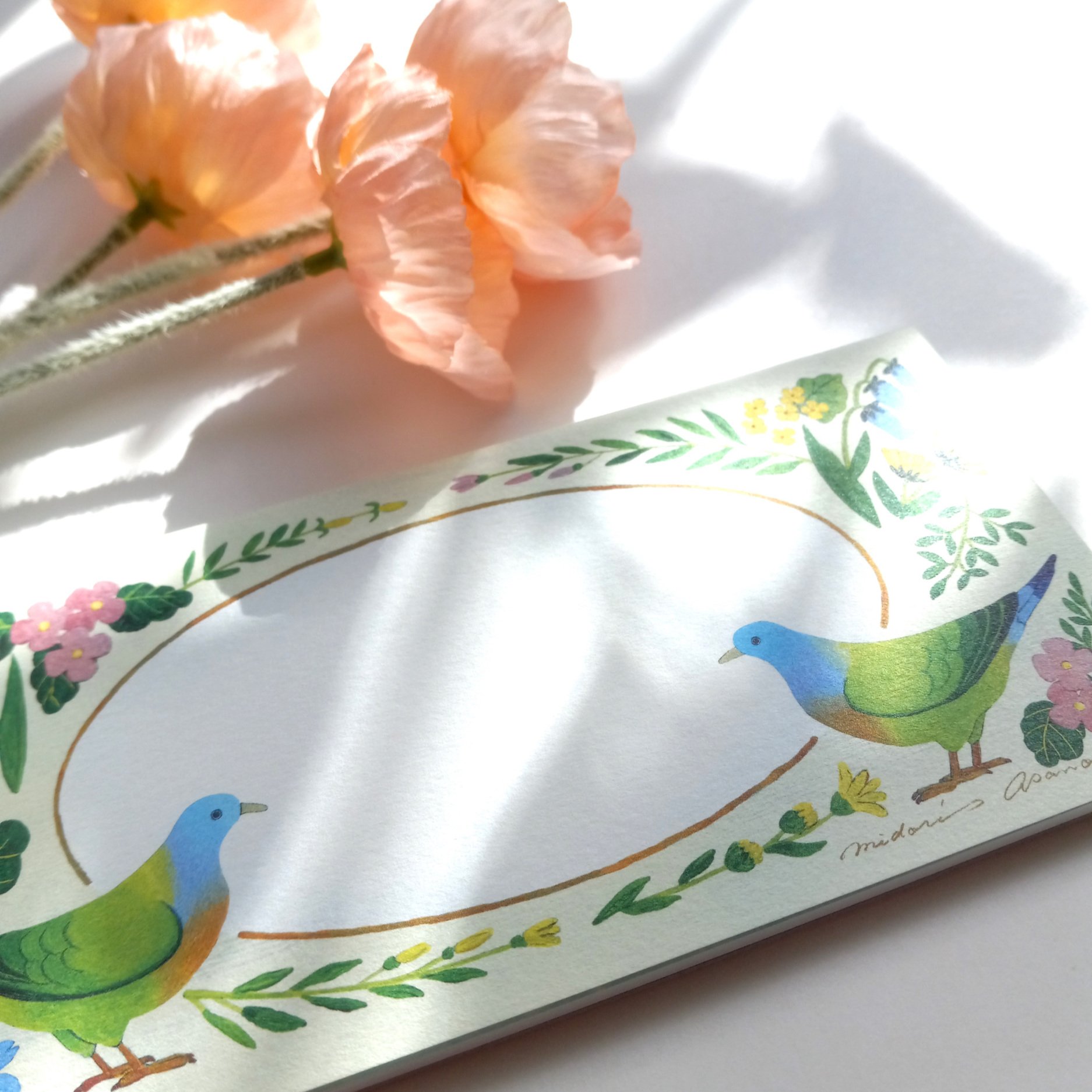 Cozyca x Midori Asano Botanical Season Notepad || The Stationery Pocket