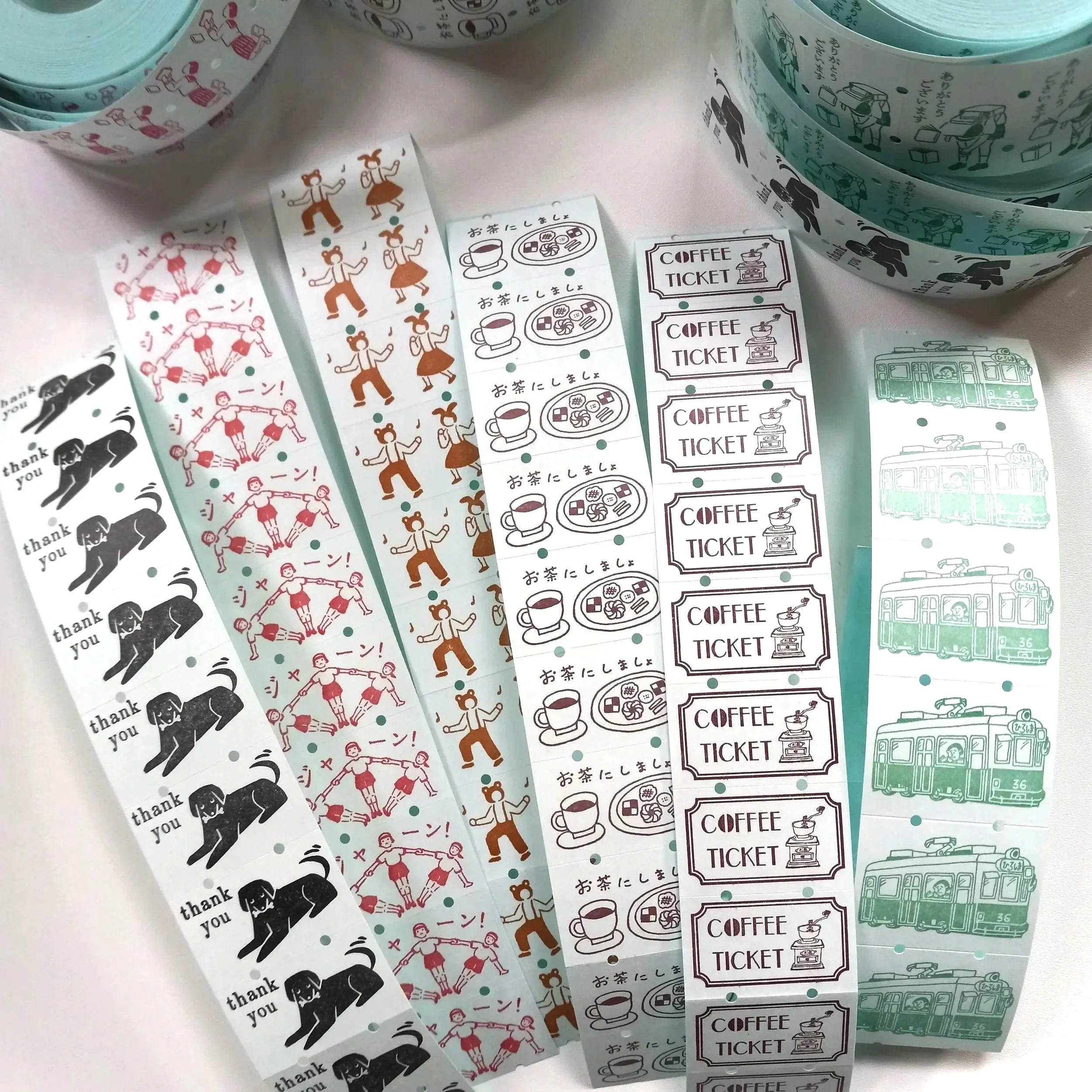 36 Sublo Label Sticker Strips - Sample Set of 20 || The Stationery Pocket