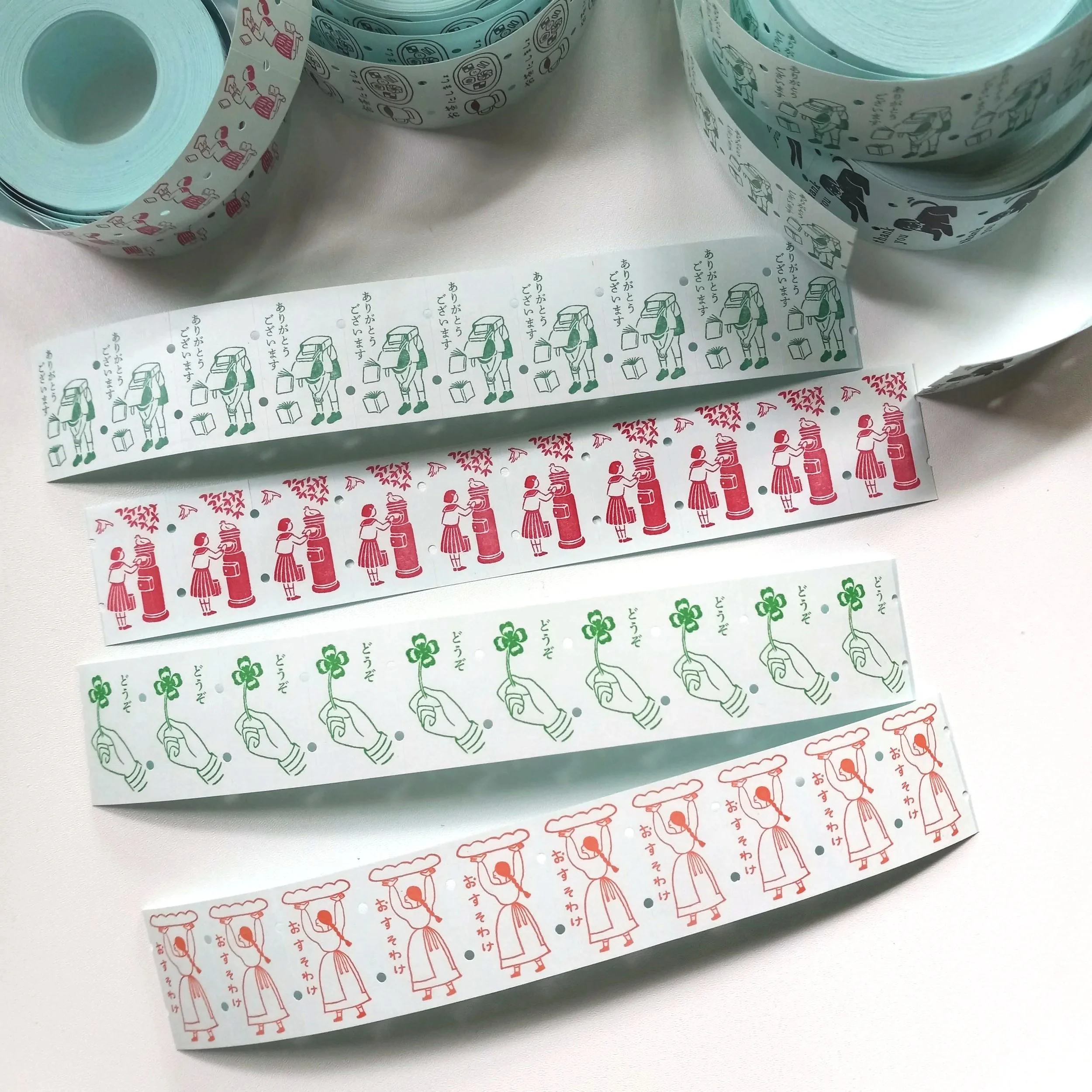 36 Sublo Label Sticker Strips - Sample Set of 20 || The Stationery Pocket