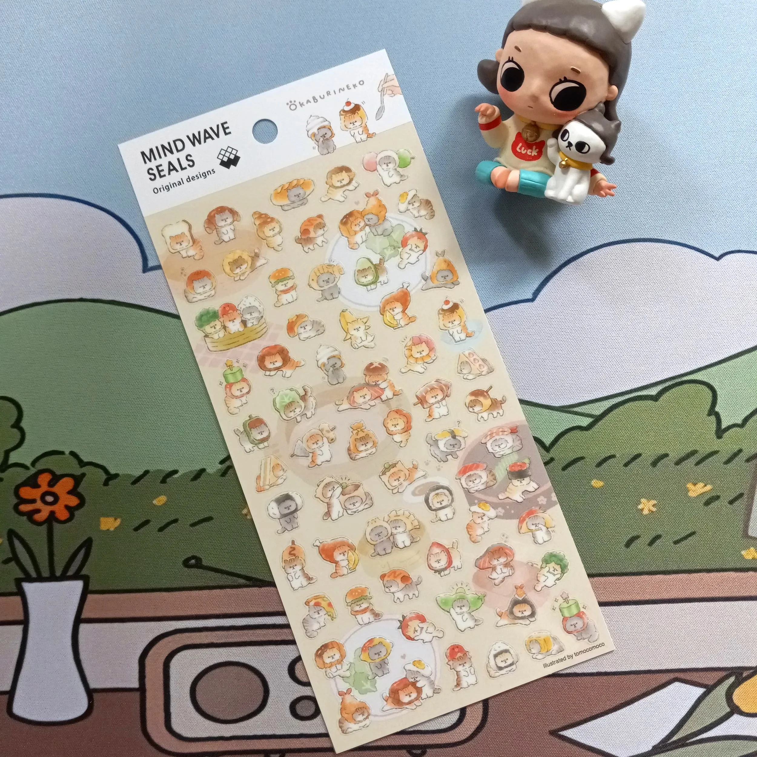 Mind Wave - Stickers - Okaburineko