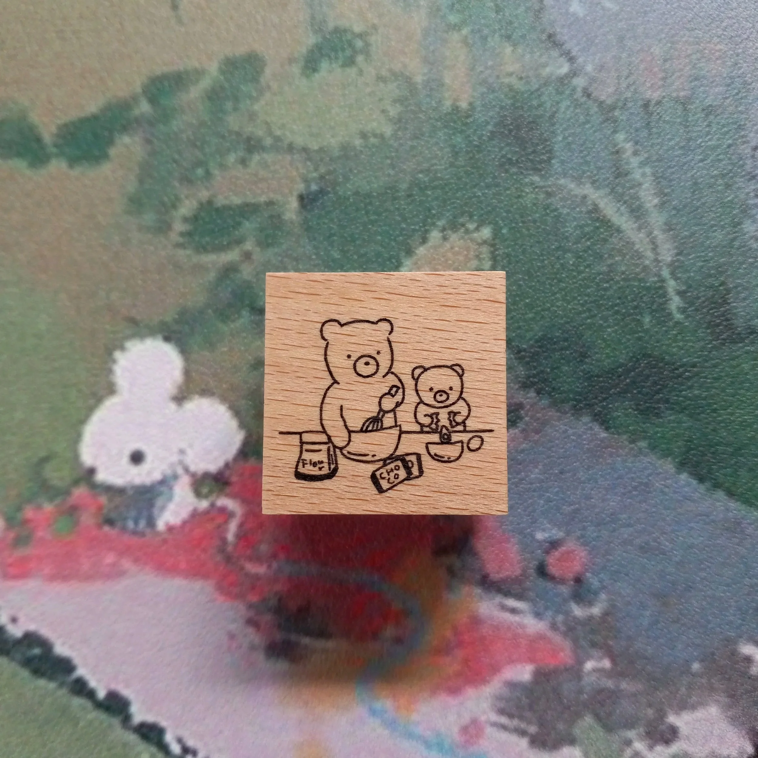 Forme. - Rubber Stamp - Kuma Cooking