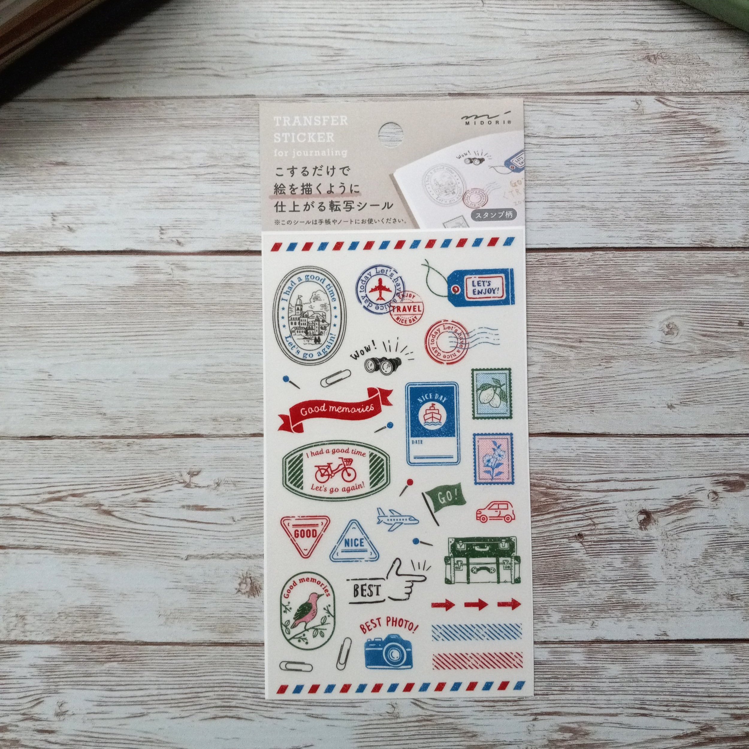Midori Transfer Stickers