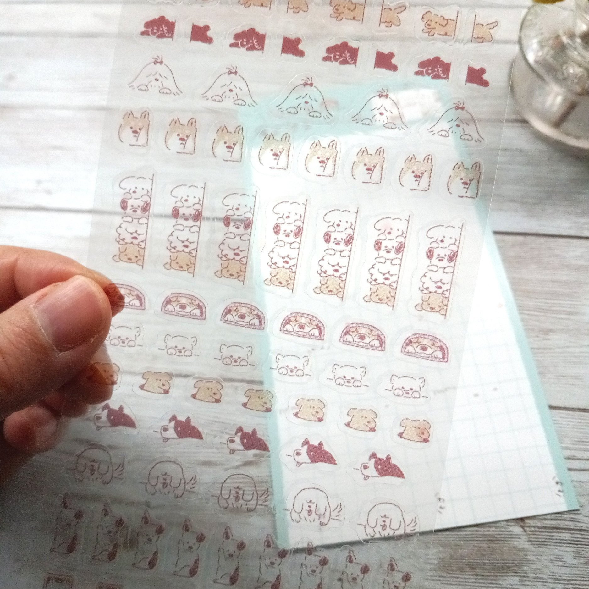 Furukawashiko Stickers Watashi-Biyori Doggy || The Stationery Pocket