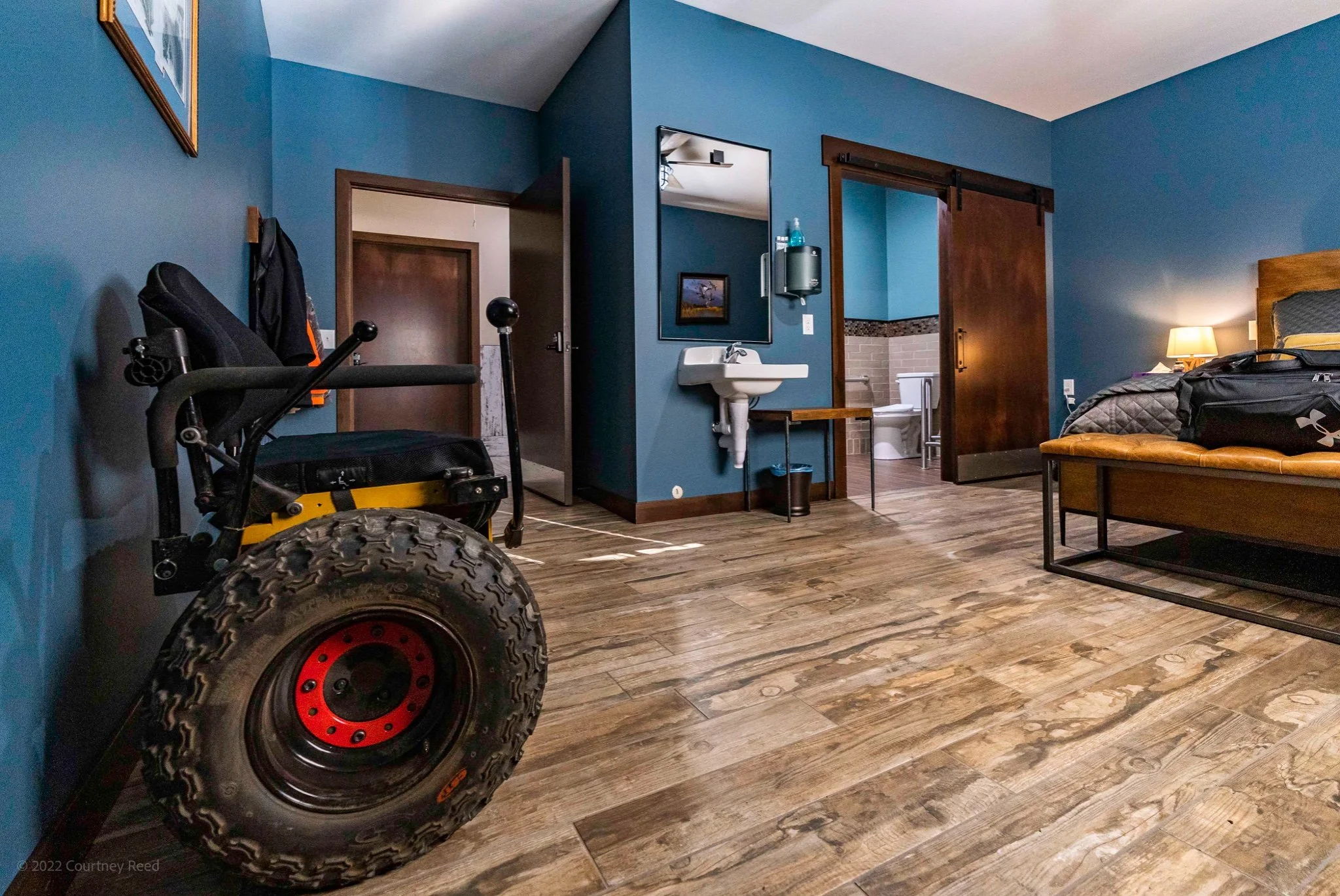 Wings of Valor Lodge interior room