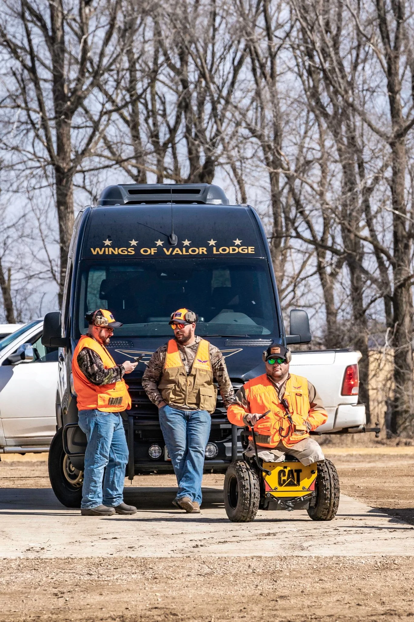 Wings of Valor team preparing for a hunt