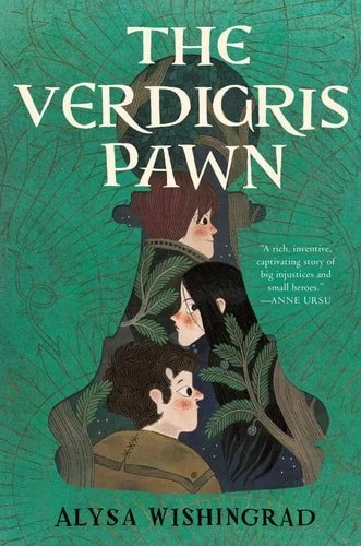 Book cover: The Verdigris Pawn by Alysa Wishingrad