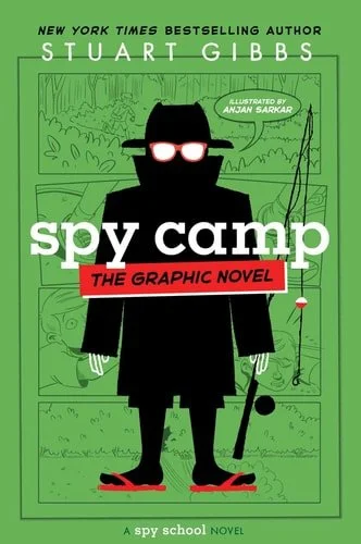 Book cover: Spy Camp the Graphic Novel (Spy School) by Stuart Gibbs