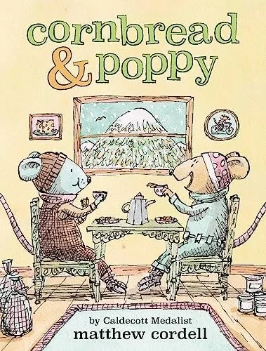 Book cover: Cornbread & Poppy (Cornbread and Poppy, 1) by Matthew Cordell