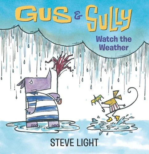 Book cover: Gus and Sully Watch the Weather by Steve Light