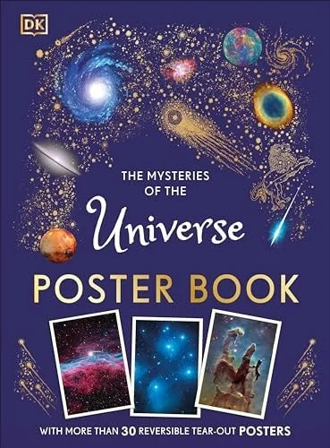 Book cover: The Mysteries of the Universe Poster Book by DORLING KINDERSLEY