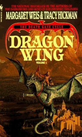 Book cover: Dragon Wing The Death Gate Cycle, Volume 1 by Margaret Weis; Tracy Hickman