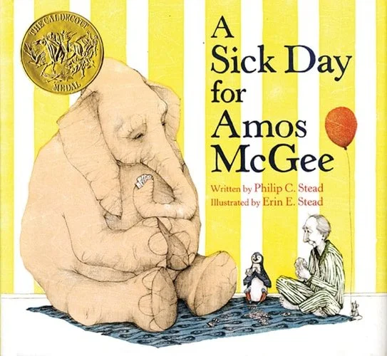 Book cover: A Sick Day for Amos McGee by Philip C. Stead